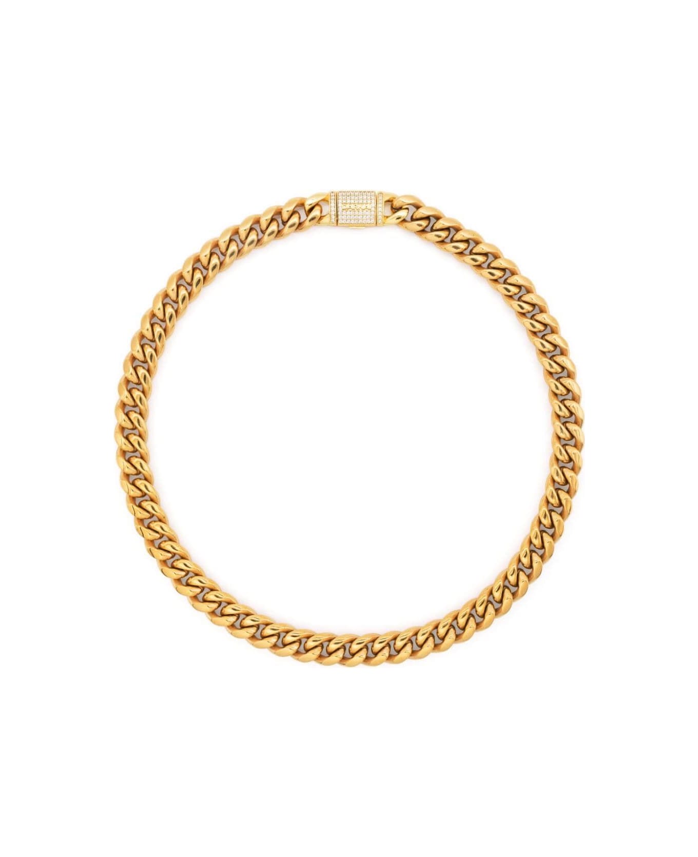 Darkai Gold Cuban Choker - Ggdil Gold