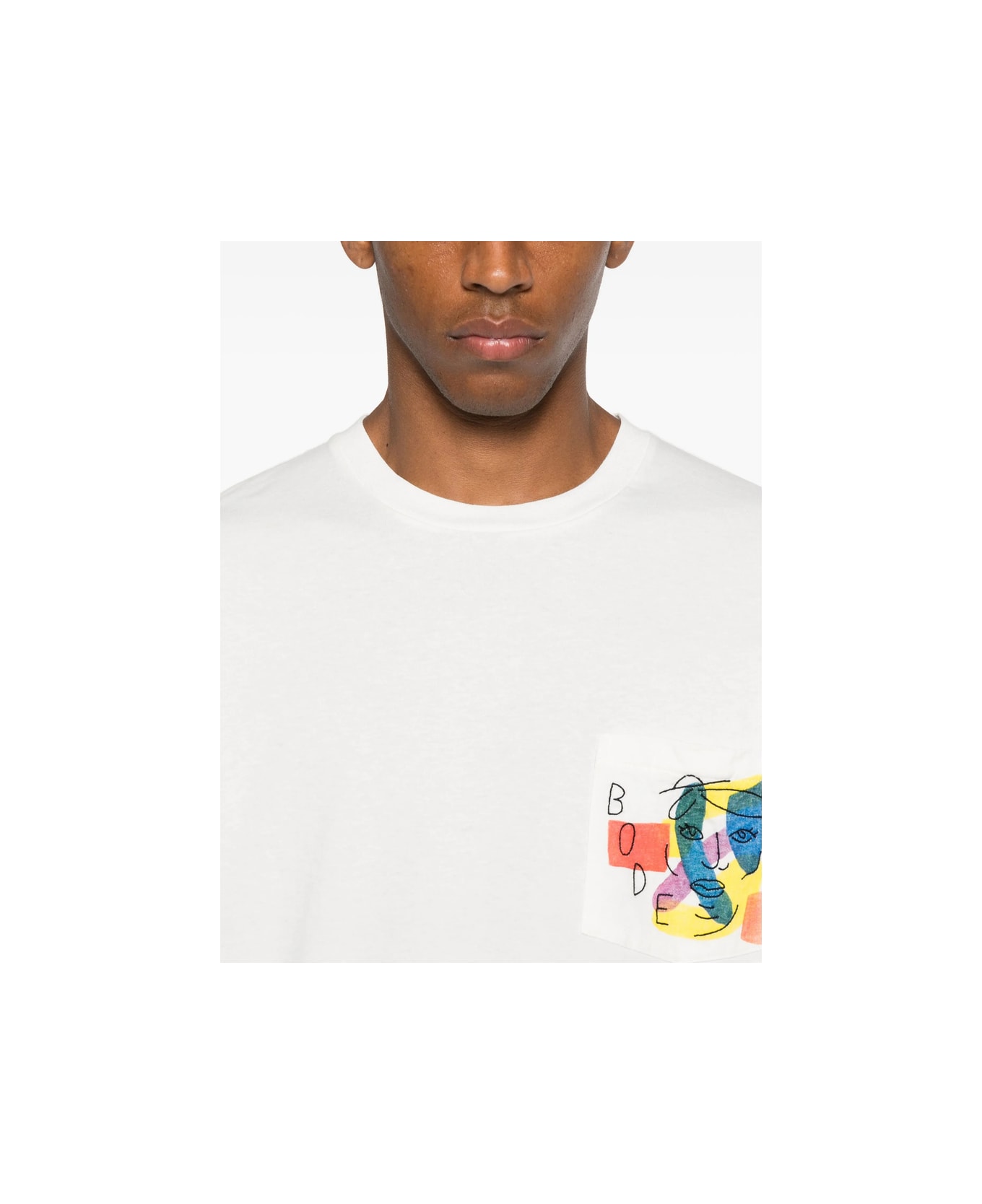 Bode T-shirt - WHITE