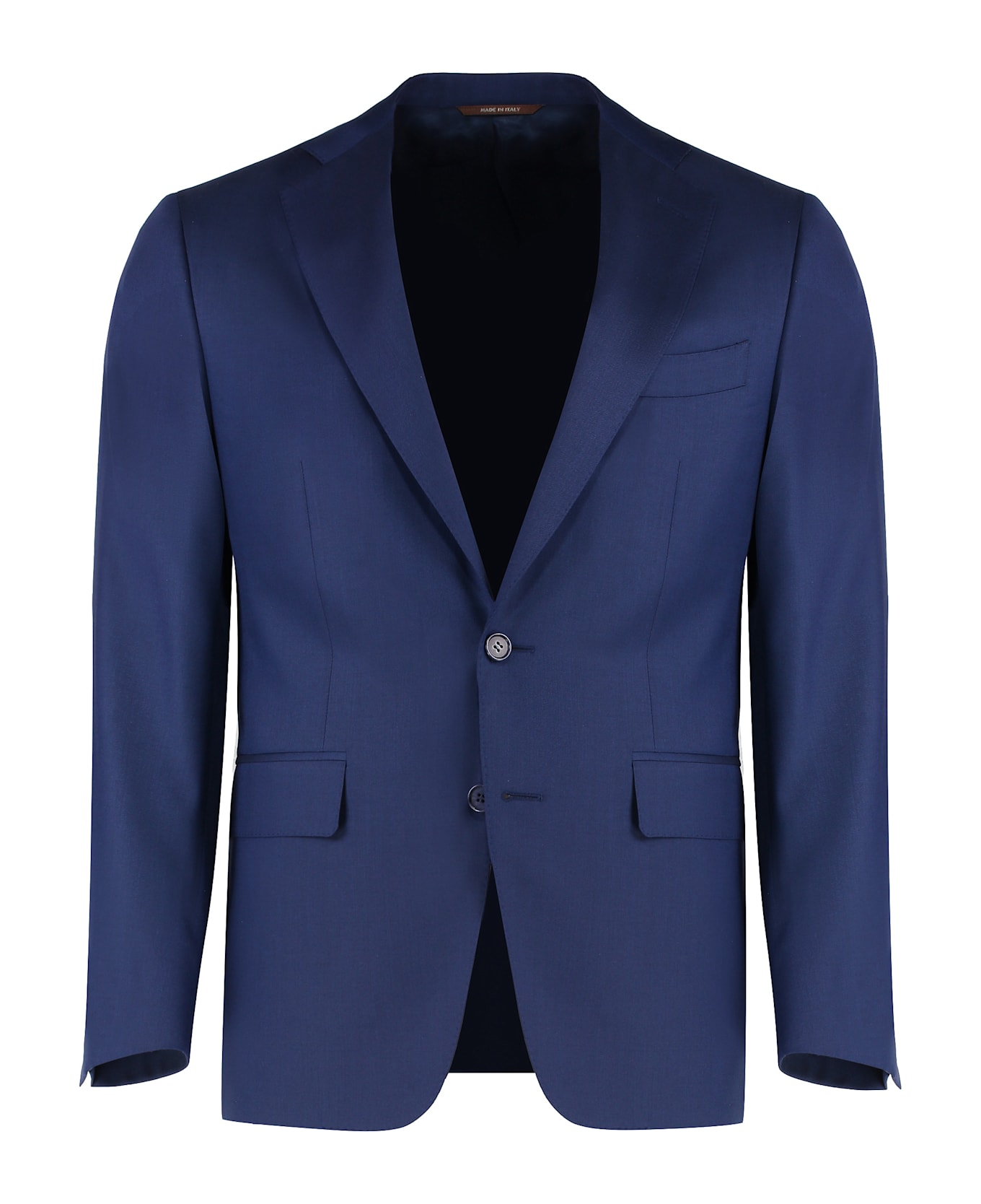 Canali Two-piece Wool Suit - blue