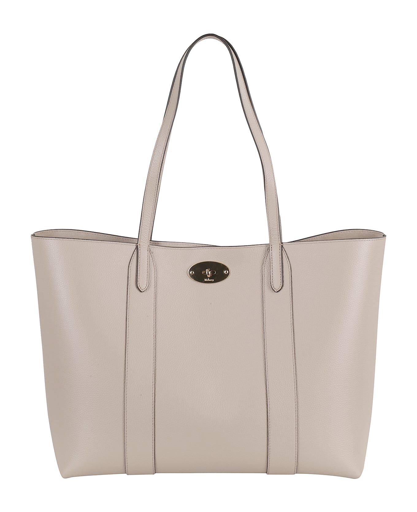 Mulberry Bayswater Tote Small Classic Grain - Cashmere Taupe