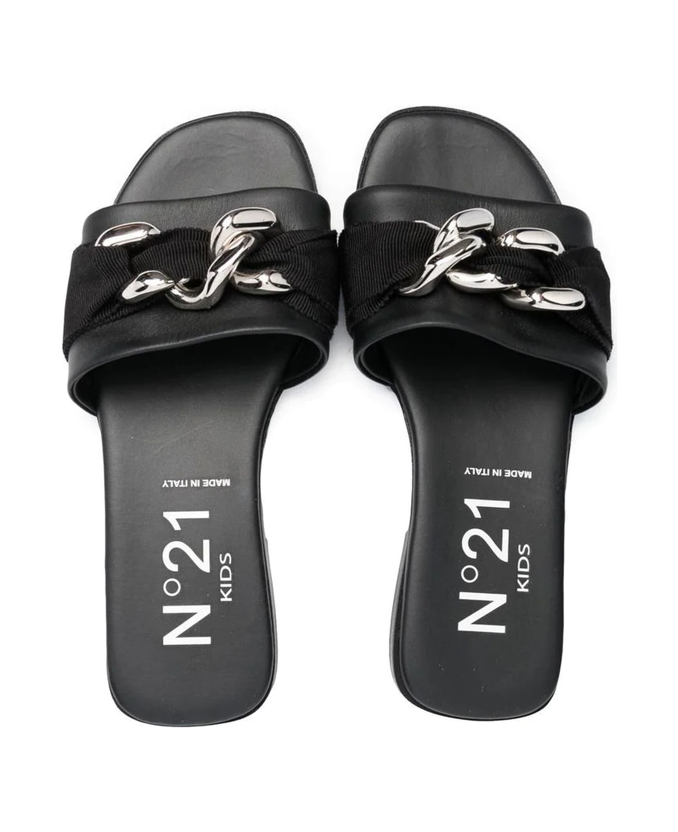 N.21 N°21 Sandals Black - Black シューズ