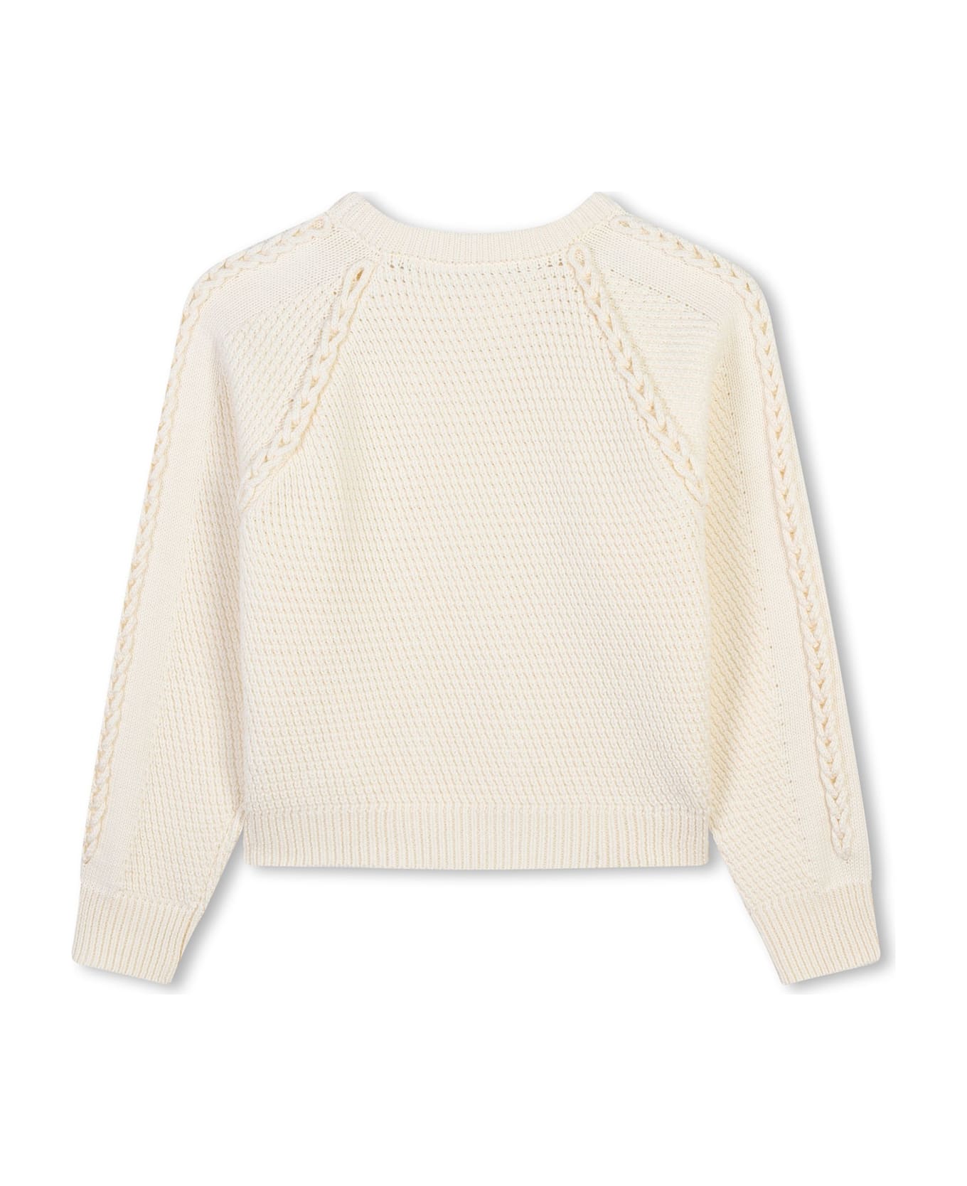 Chloé Braid-effect Pullover - Beige