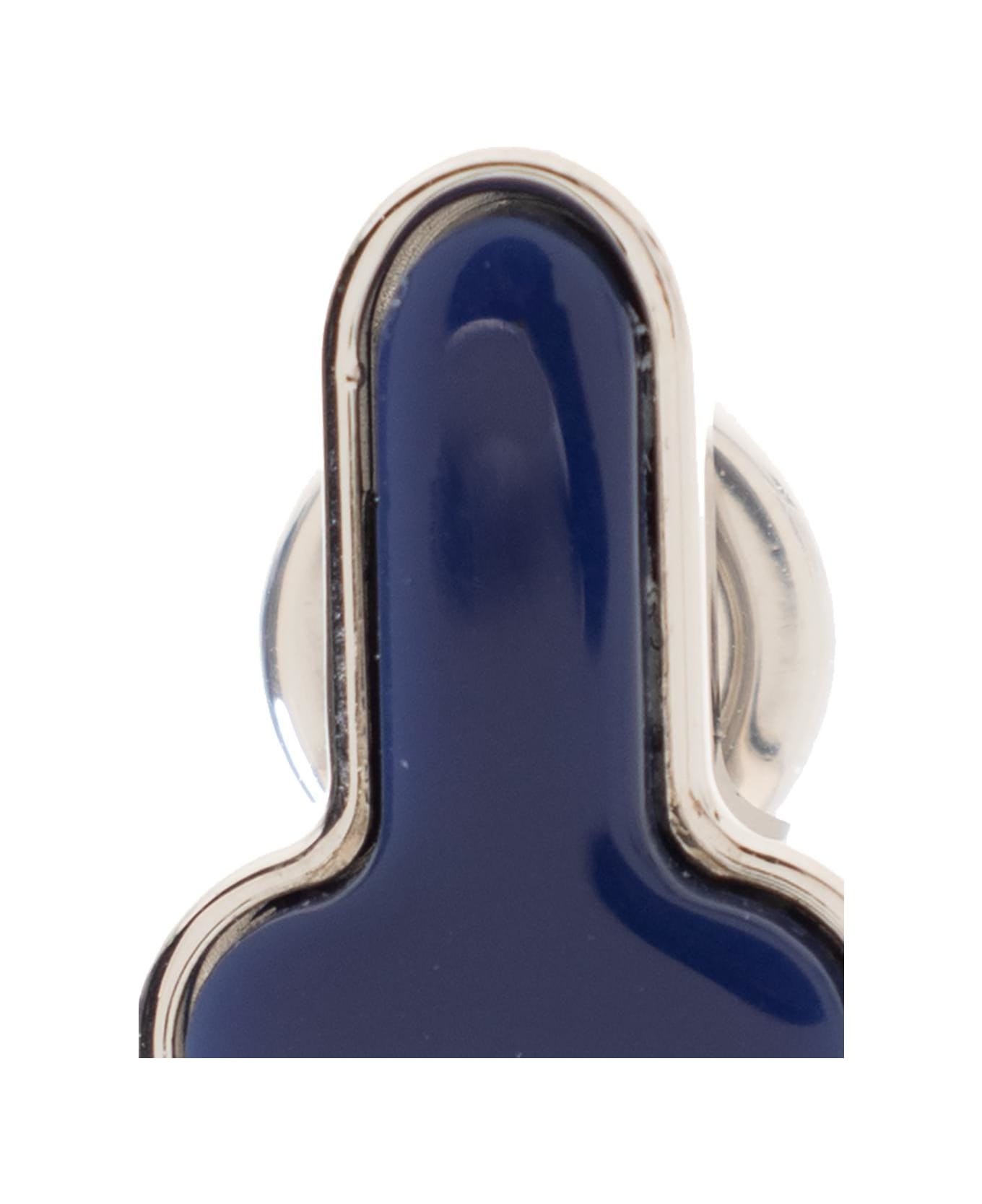 J.W. Anderson Brass Earring - BLUE/BLUE