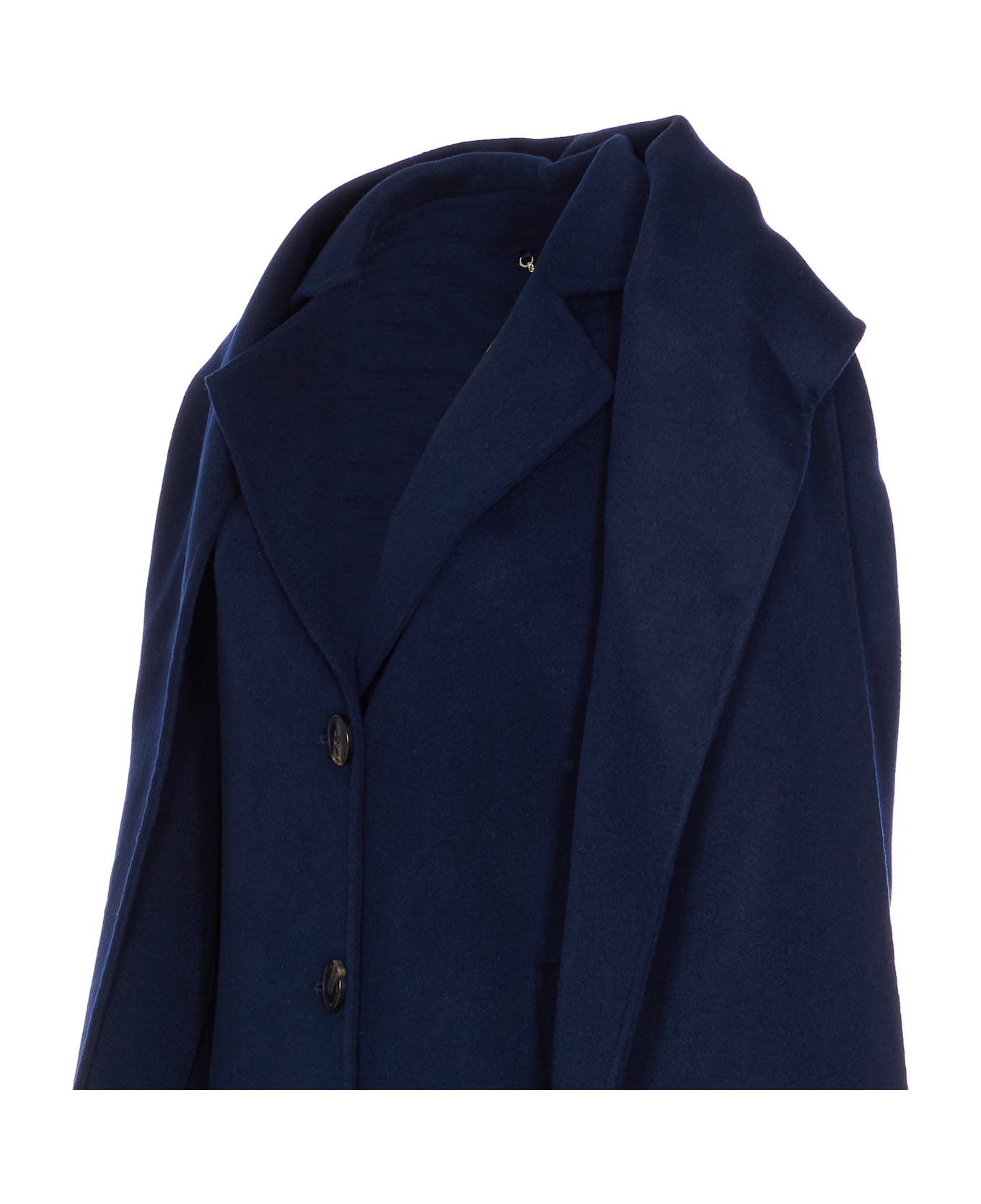 MICHAEL Michael Kors Scarf Coat - Blue