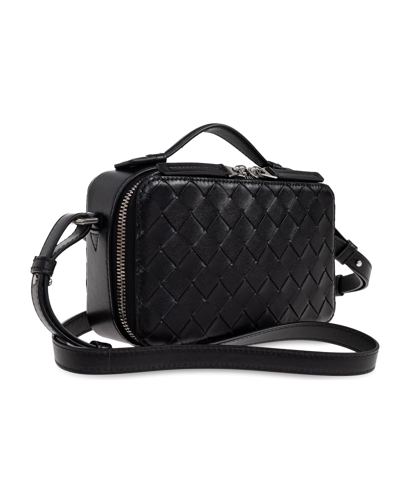 Bottega Veneta Leather Handbag - Black