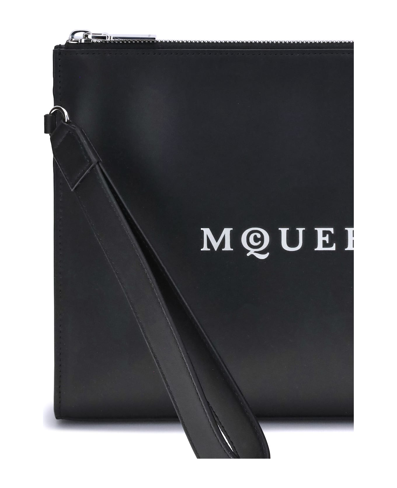 Alexander McQueen Leather Pouch - Black