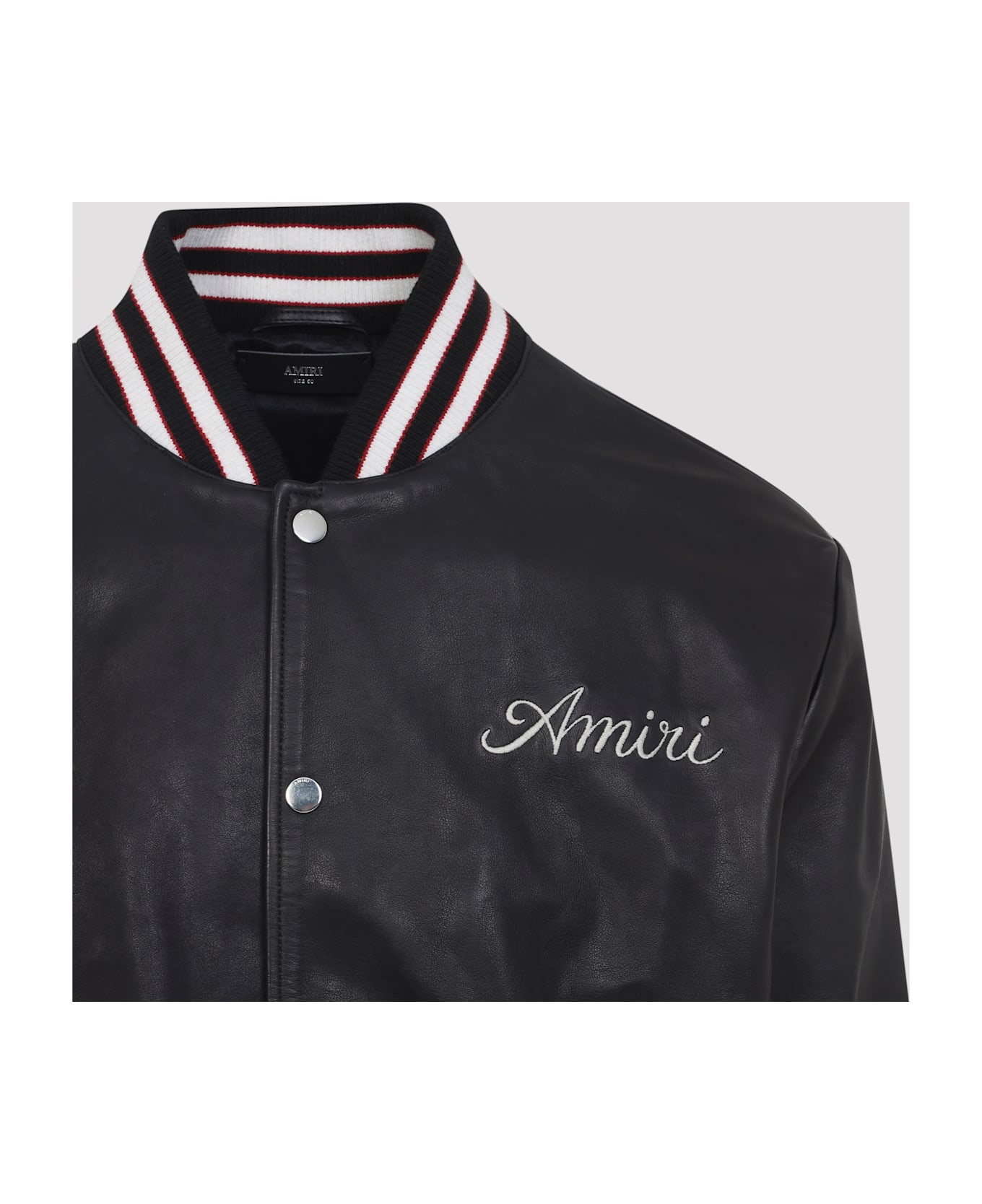 AMIRI Club Varsity Jacket - BLACK