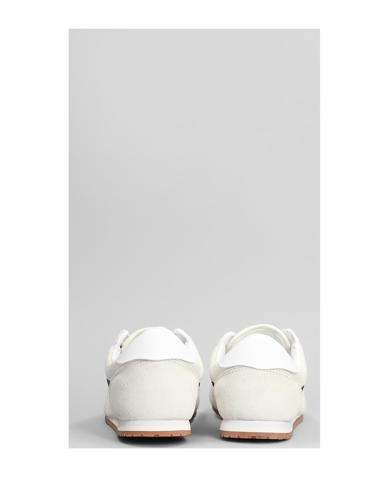 Vans Super Lowpro Sneakers In White Suede - white