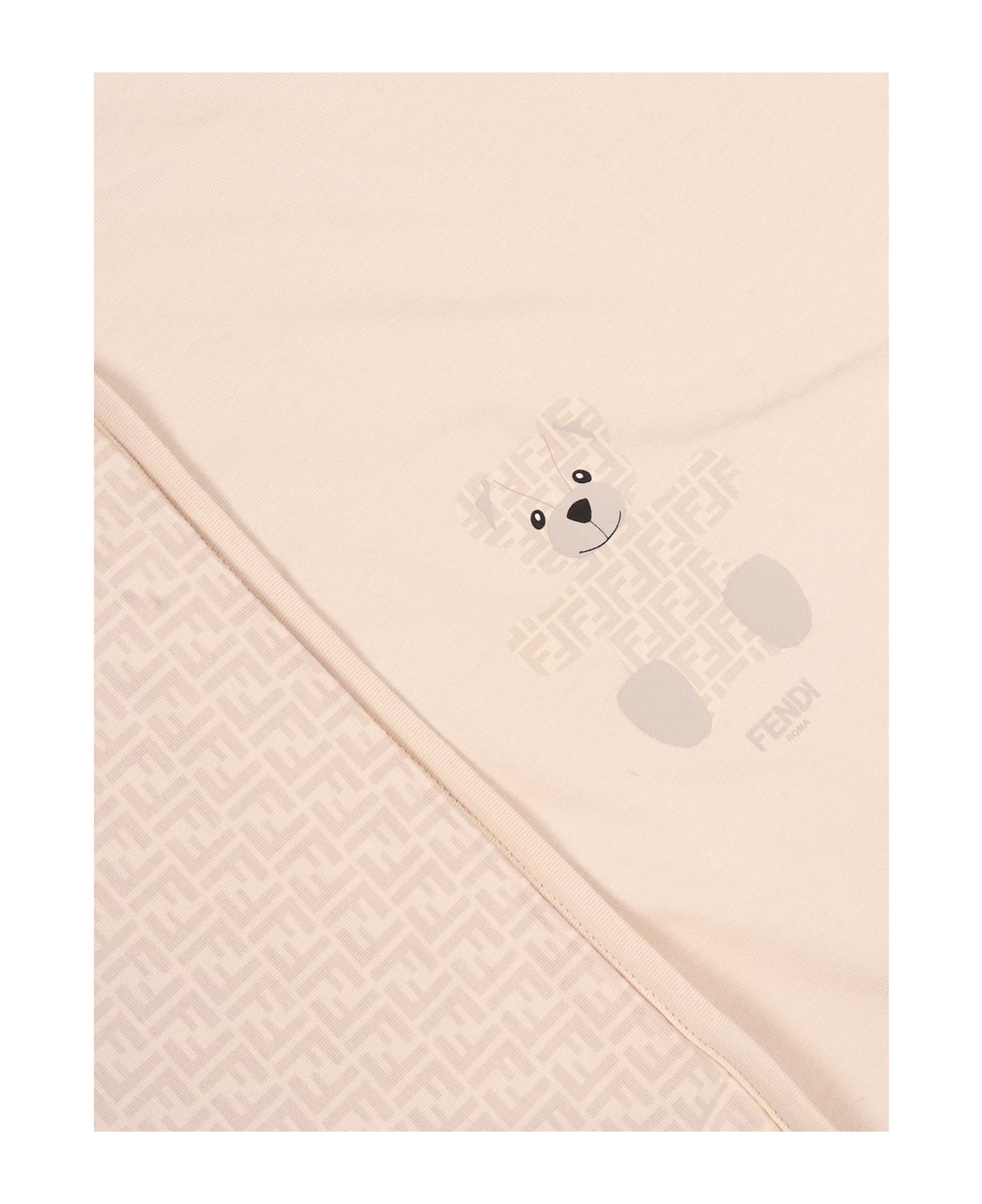 Fendi Jersey Stretch Blanket - BEIGE