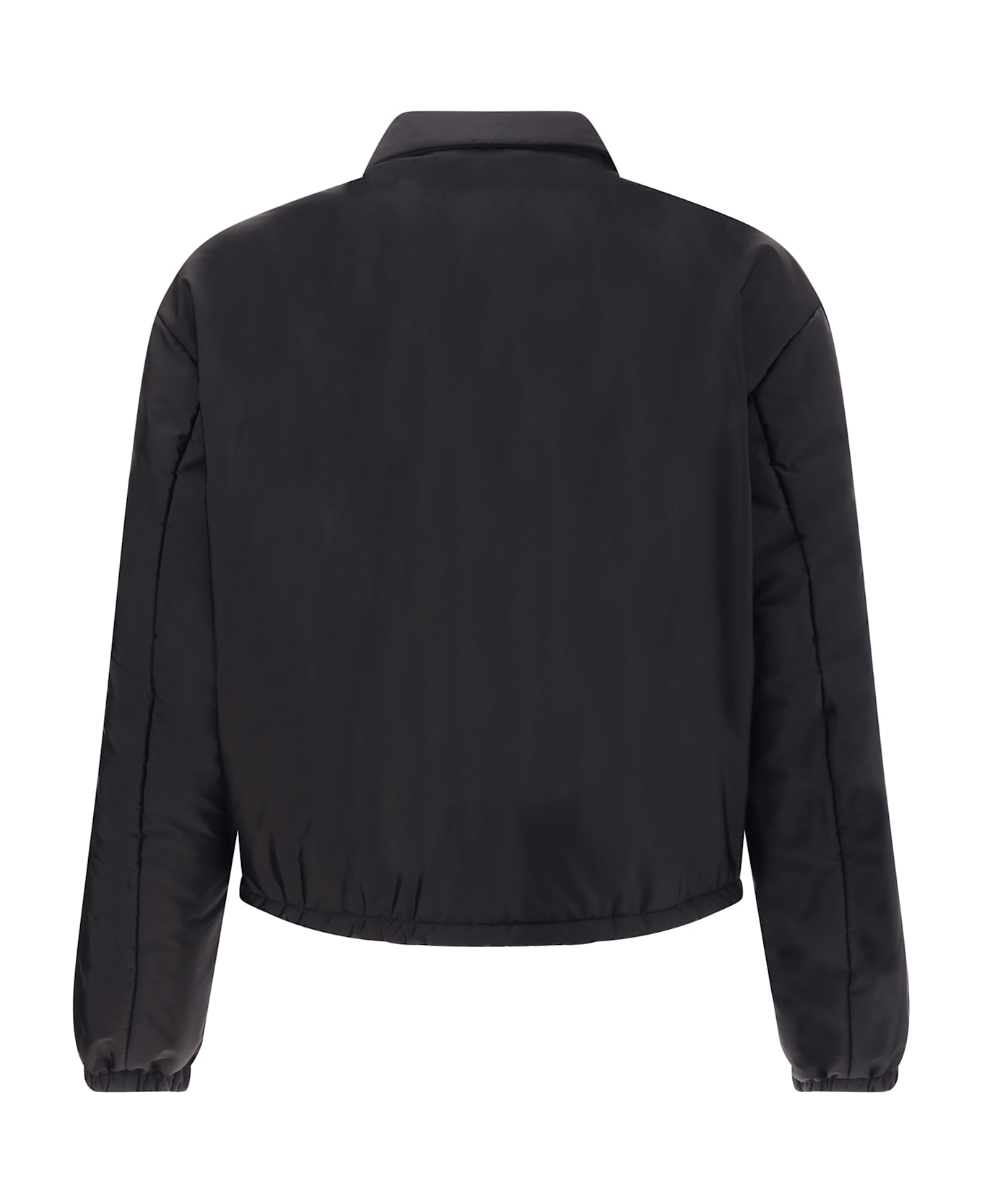 Prada Re-nylon Bomber Jacket - Black