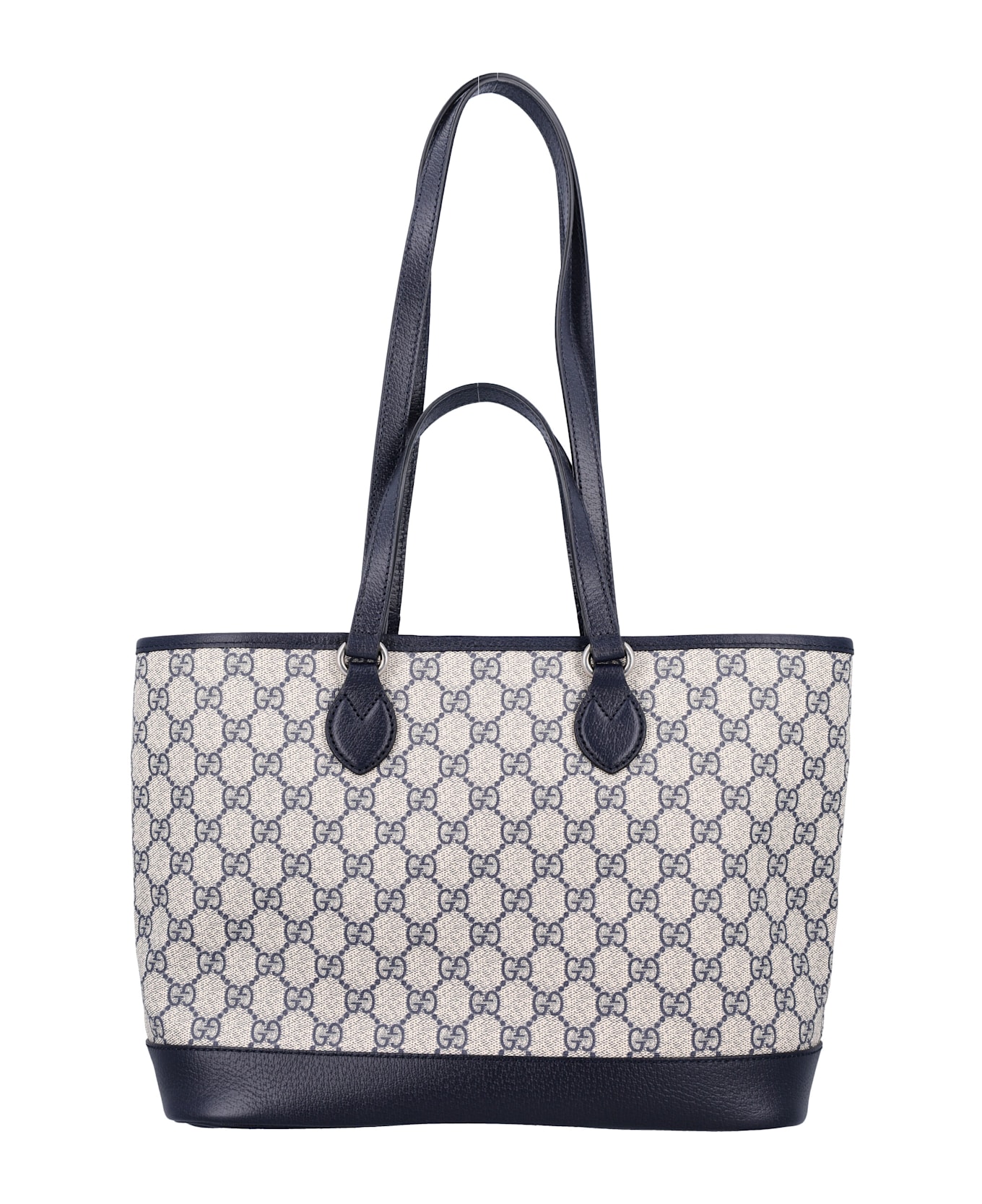 Gucci Ophidia Medium Tote Bag - BEIGE BLUE