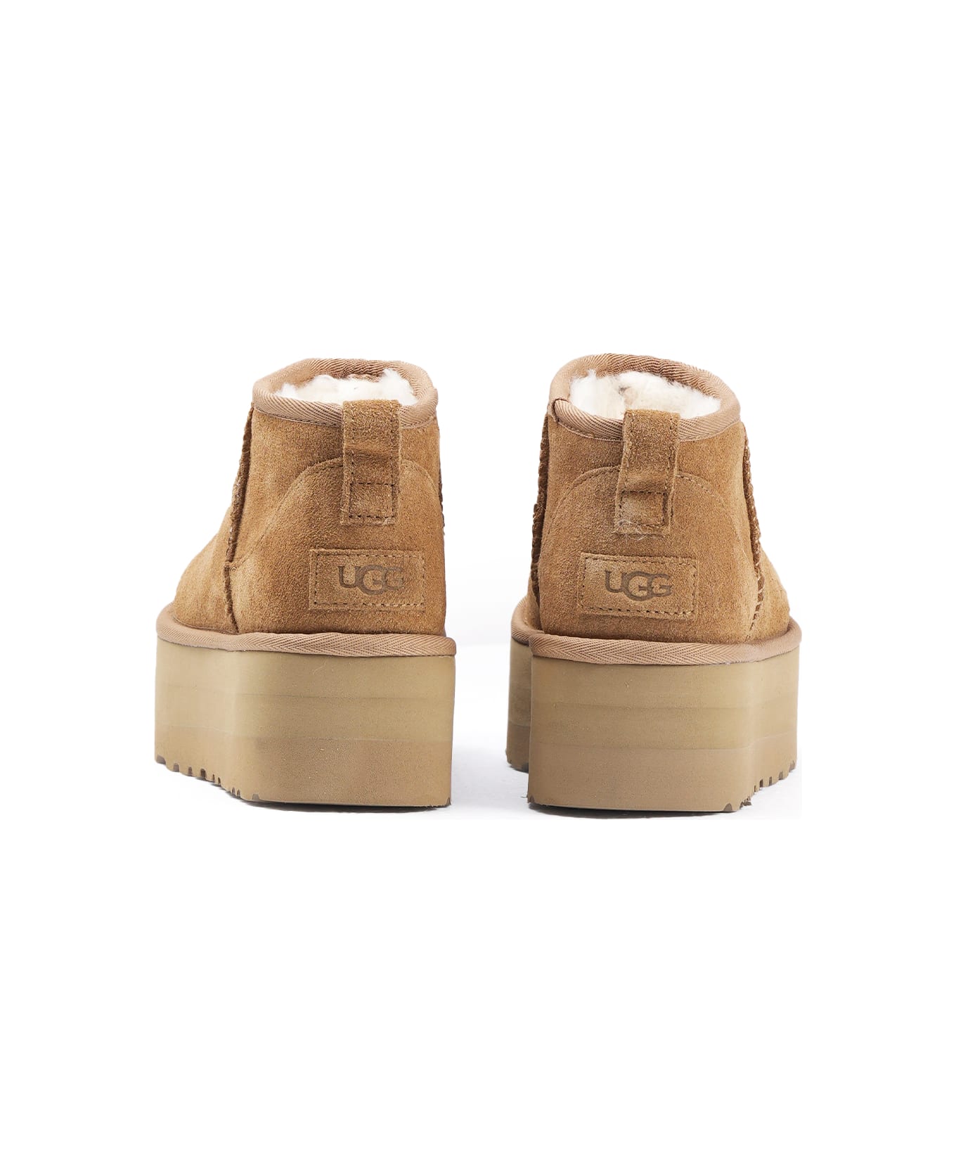 UGG W Classic Ultra Mini Platform - Chestnut