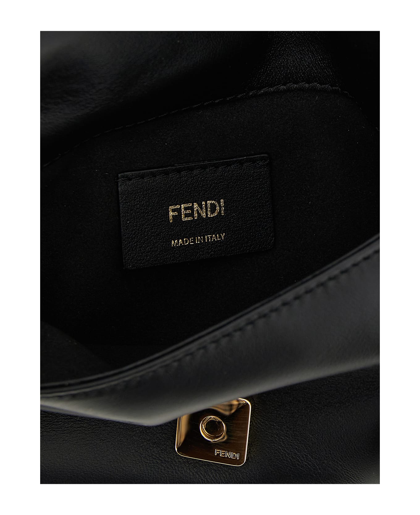 Fendi 'mamma Baguette' Pouch - Black  