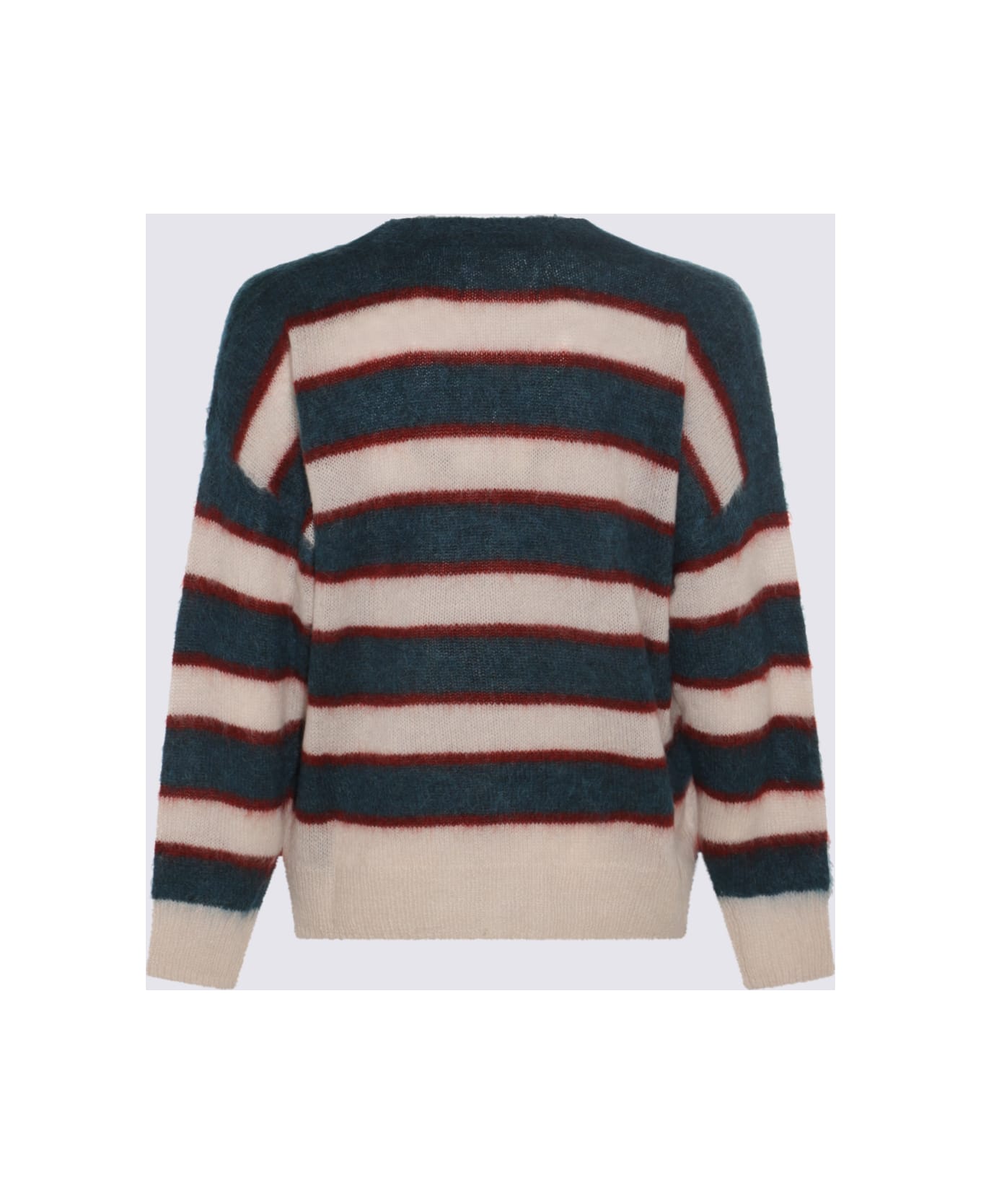 Isabel Marant Green And White Knitwear - Red ニットウェア