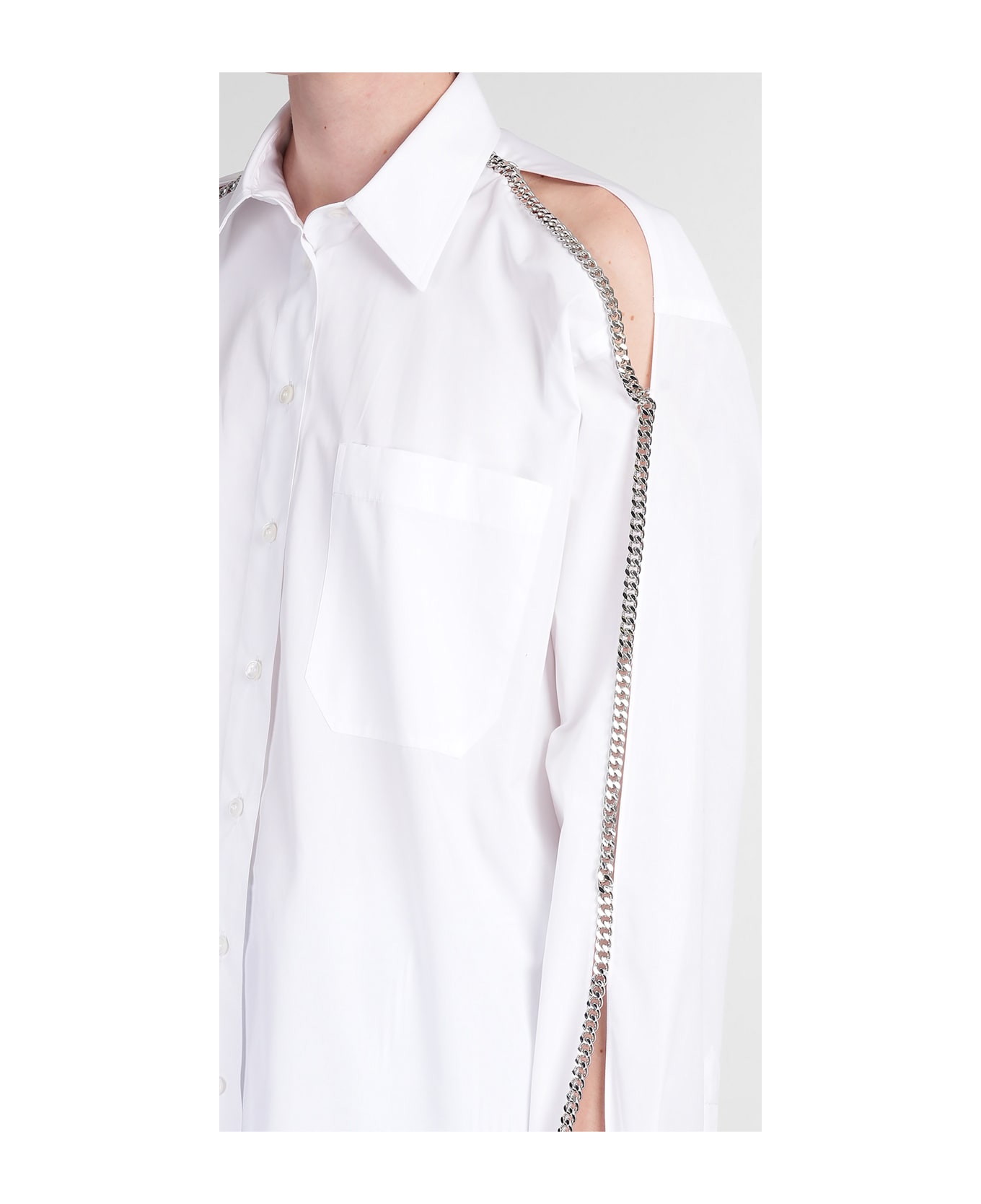 Stella McCartney Shirt In White Cotton - white