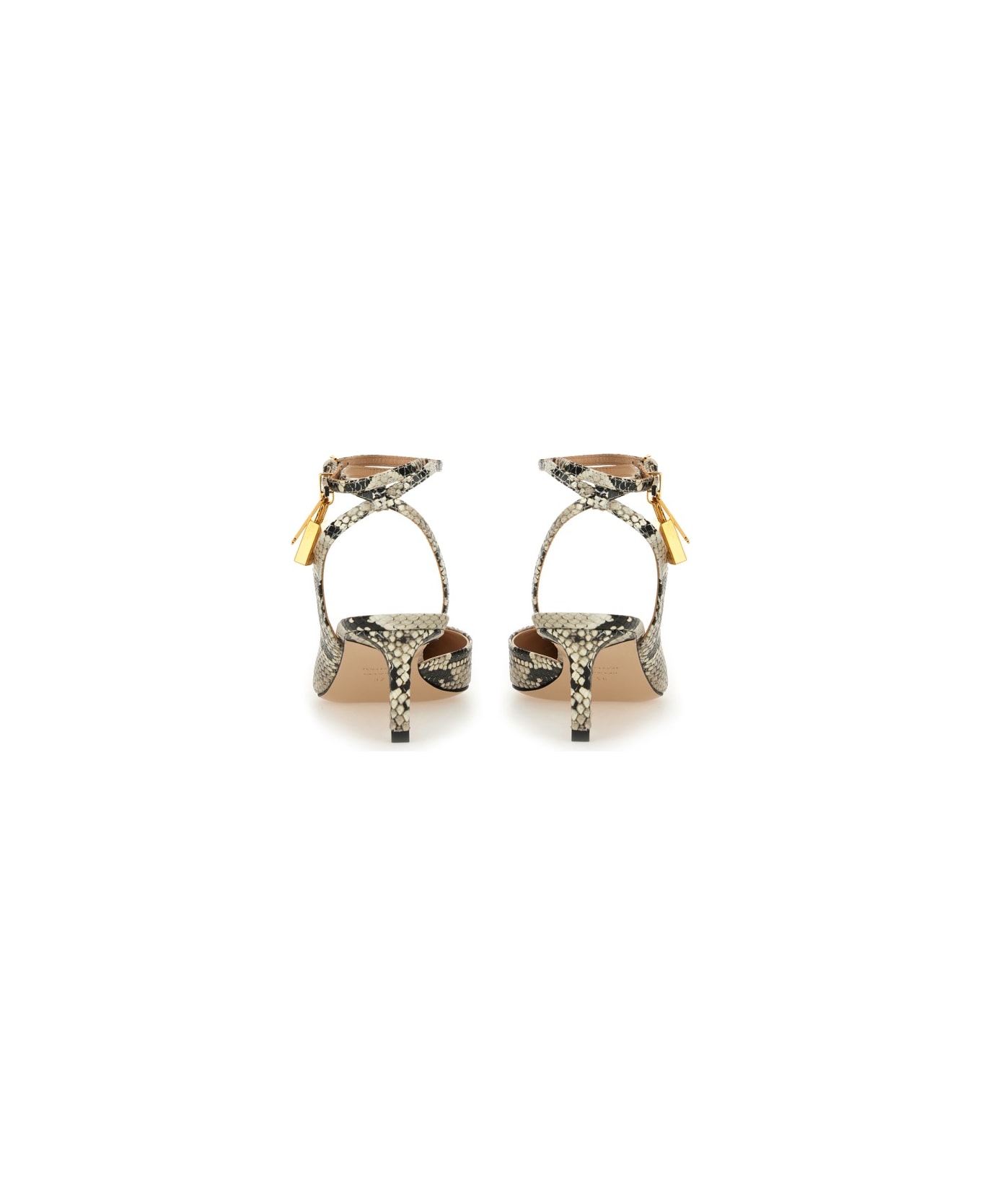 Tom Ford Sandal Slingback Python - ANIMALIER