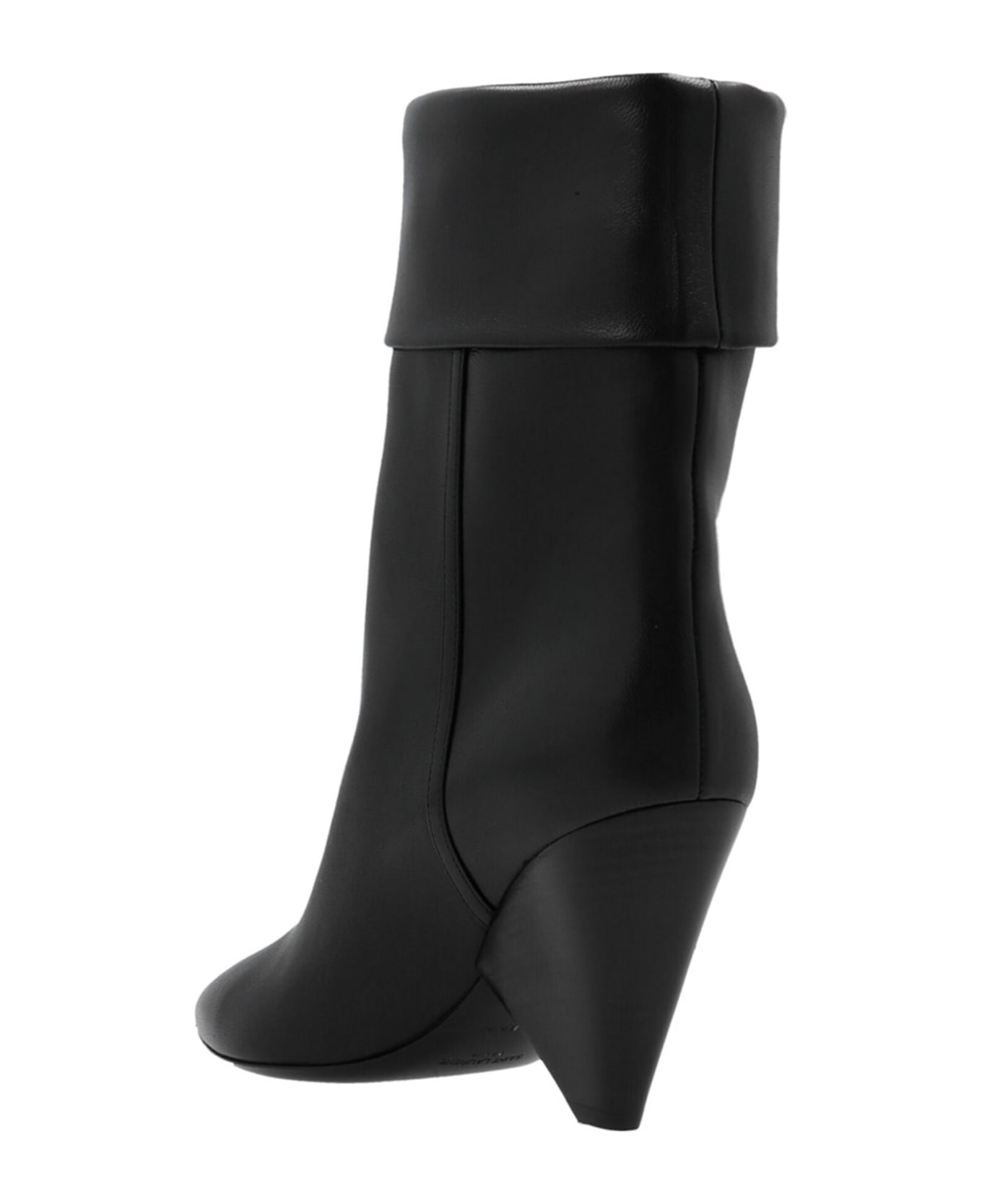 Saint Laurent 'nikki' Ankle Boots - BLACK ブーツ
