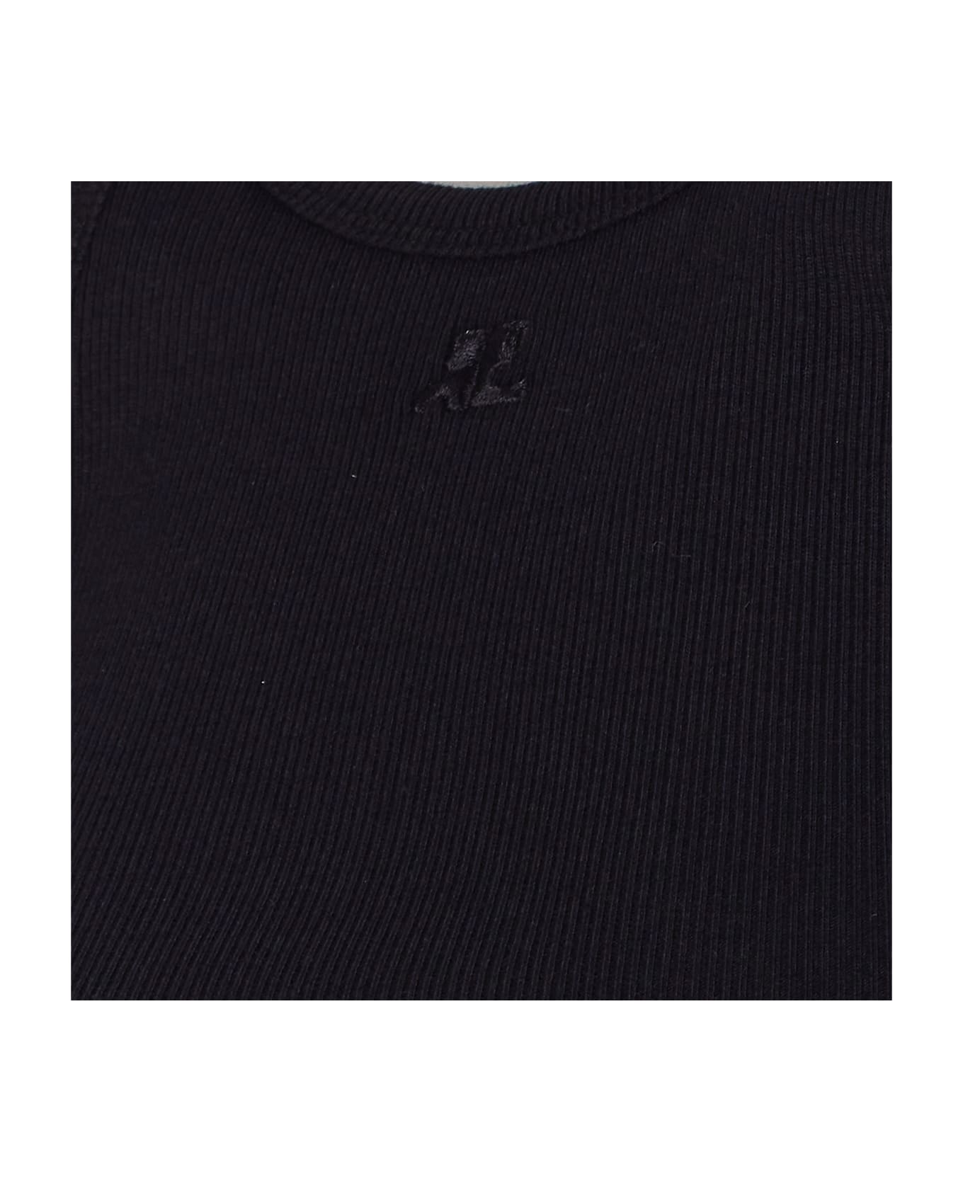 Courrèges Buckle 90
s Tank Top - Black