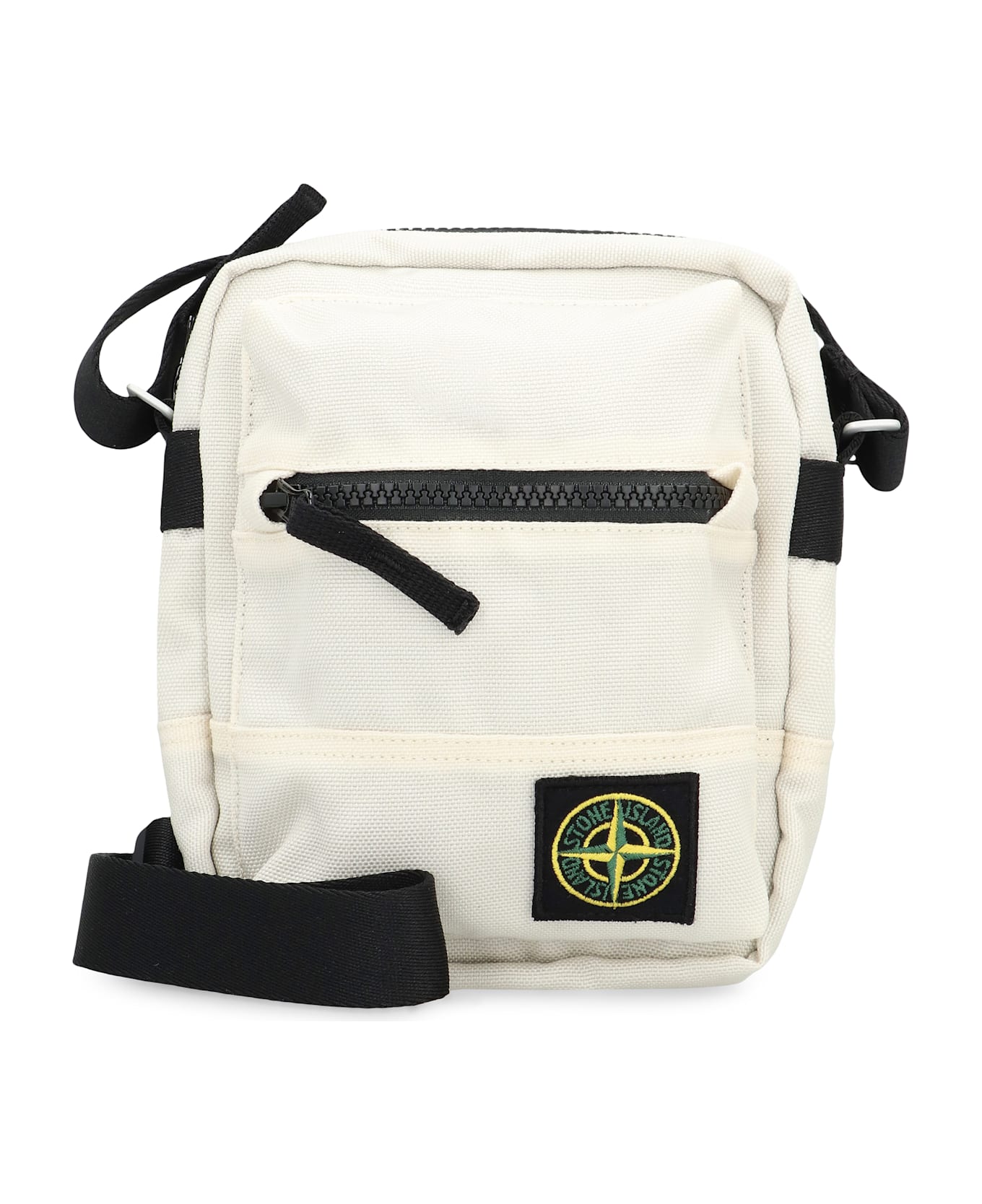 Stone Island Fabric Shoulder Bag - Ivory