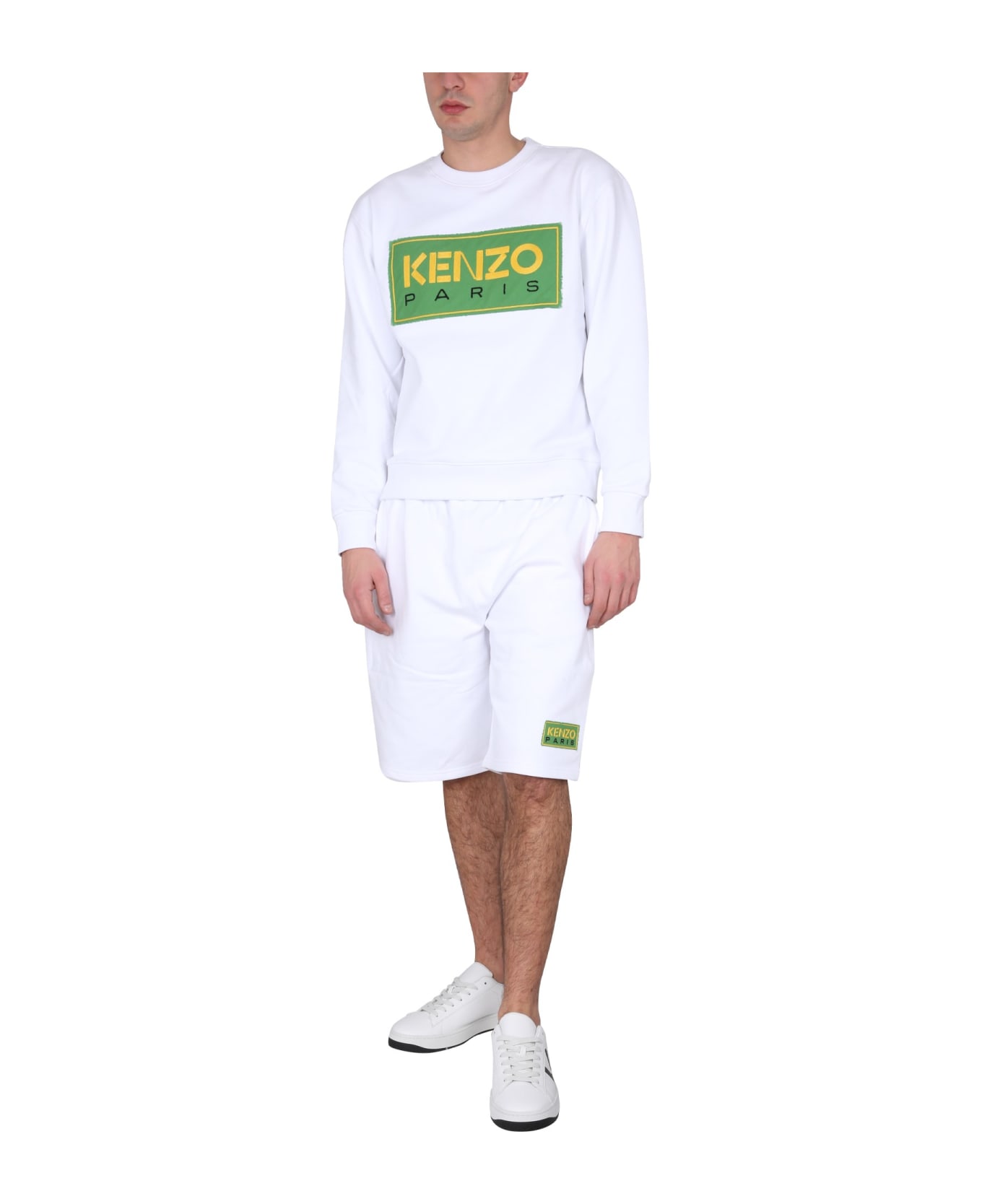 Kenzo Bermuda Shorts - Blanc