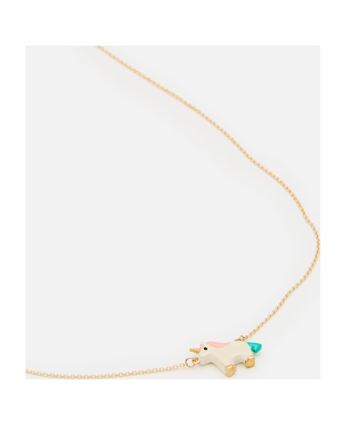 Aliita Unicornio Enamel Chain - White