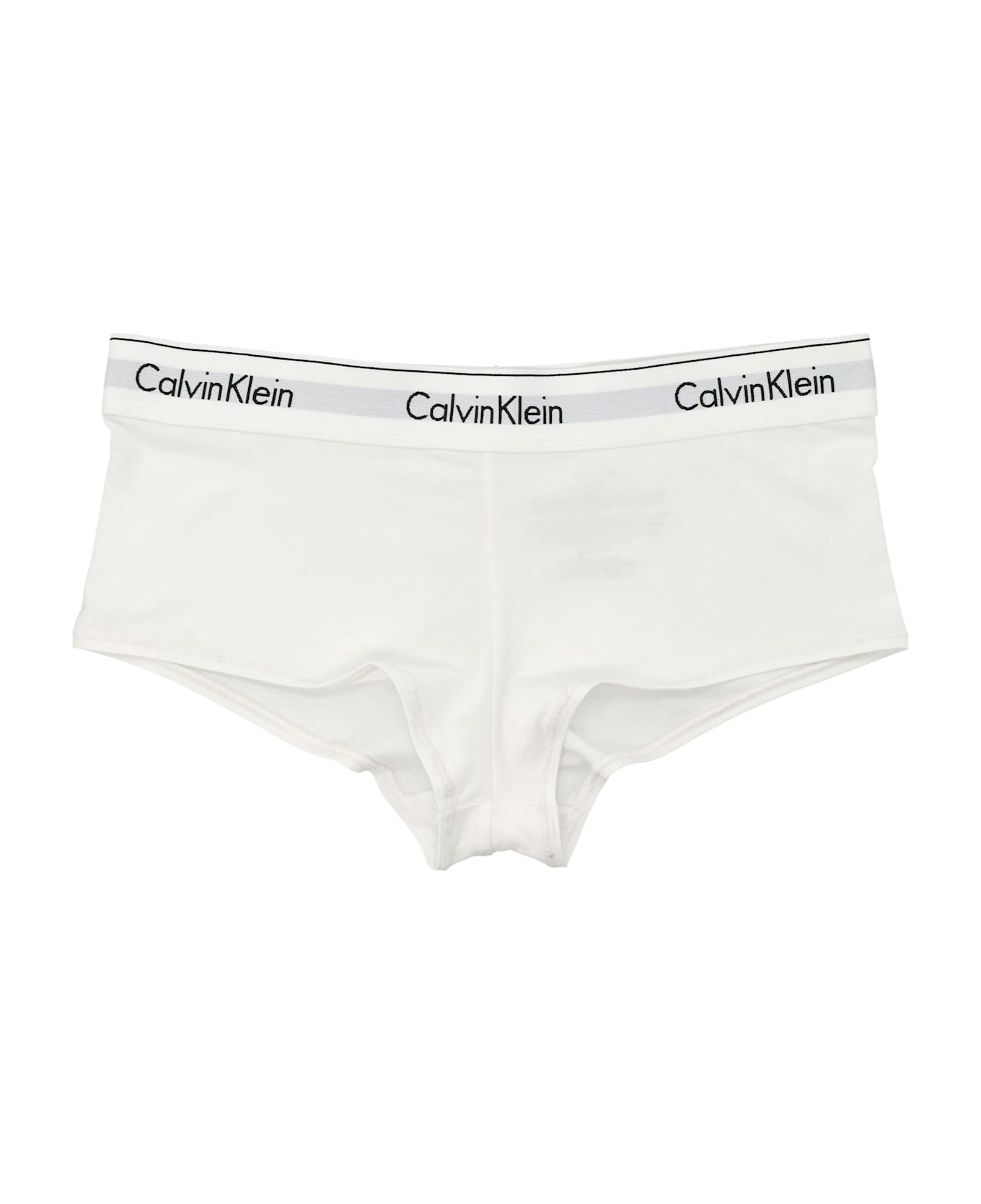 Calvin Klein High Waisted Boxers - WHITE