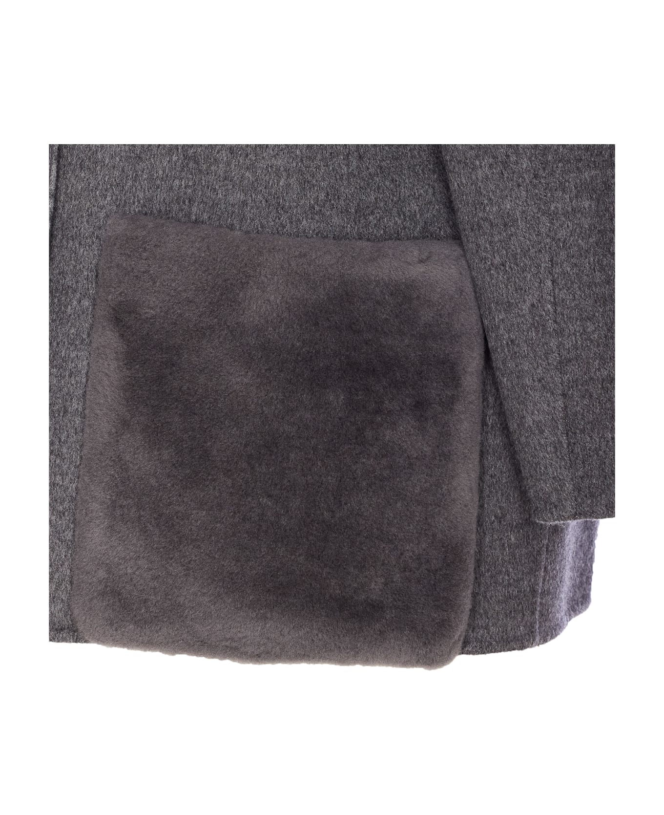 Fendi Ff Motif Jacket - Grey