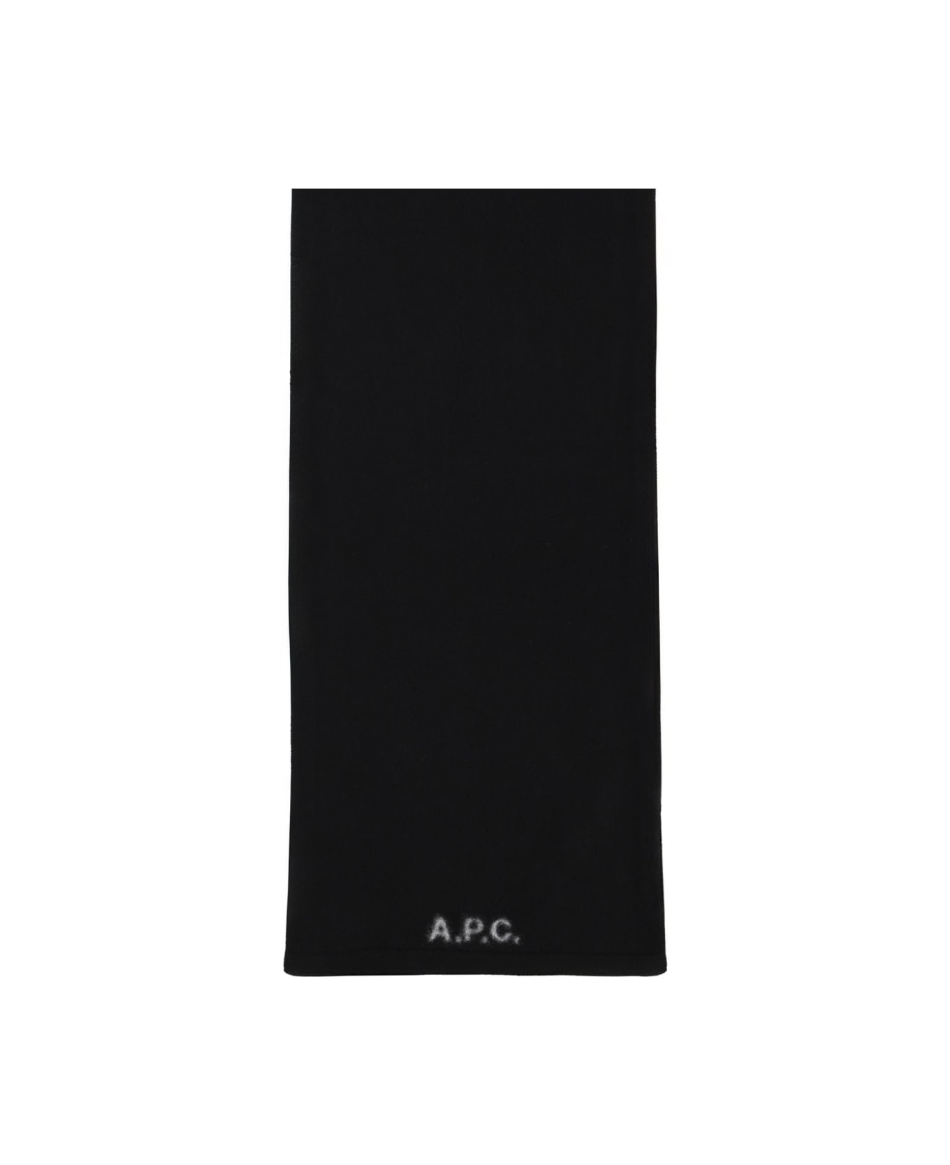 A.P.C. Wool Scarf - BLACK