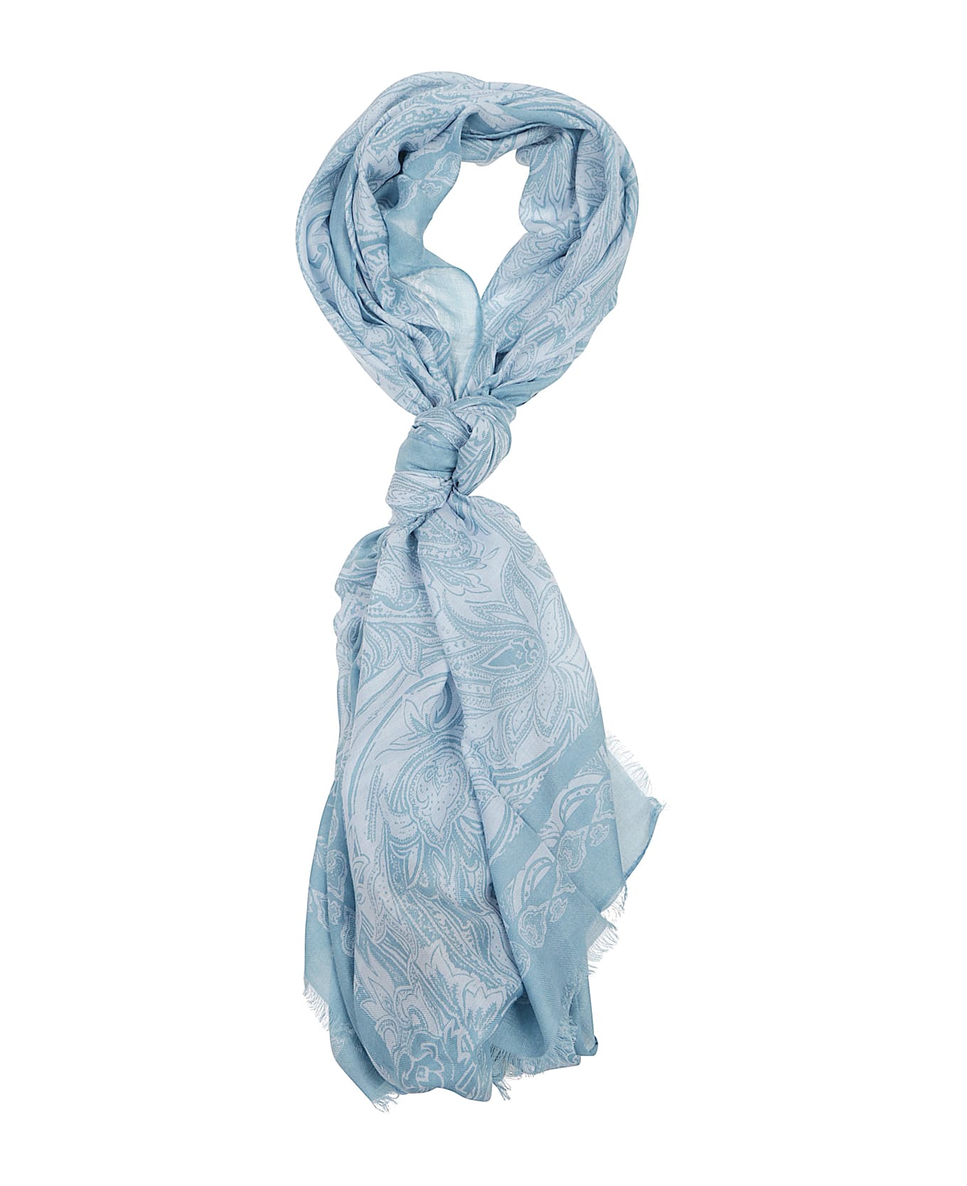 Etro Scarf - Azzurro Fantasia
