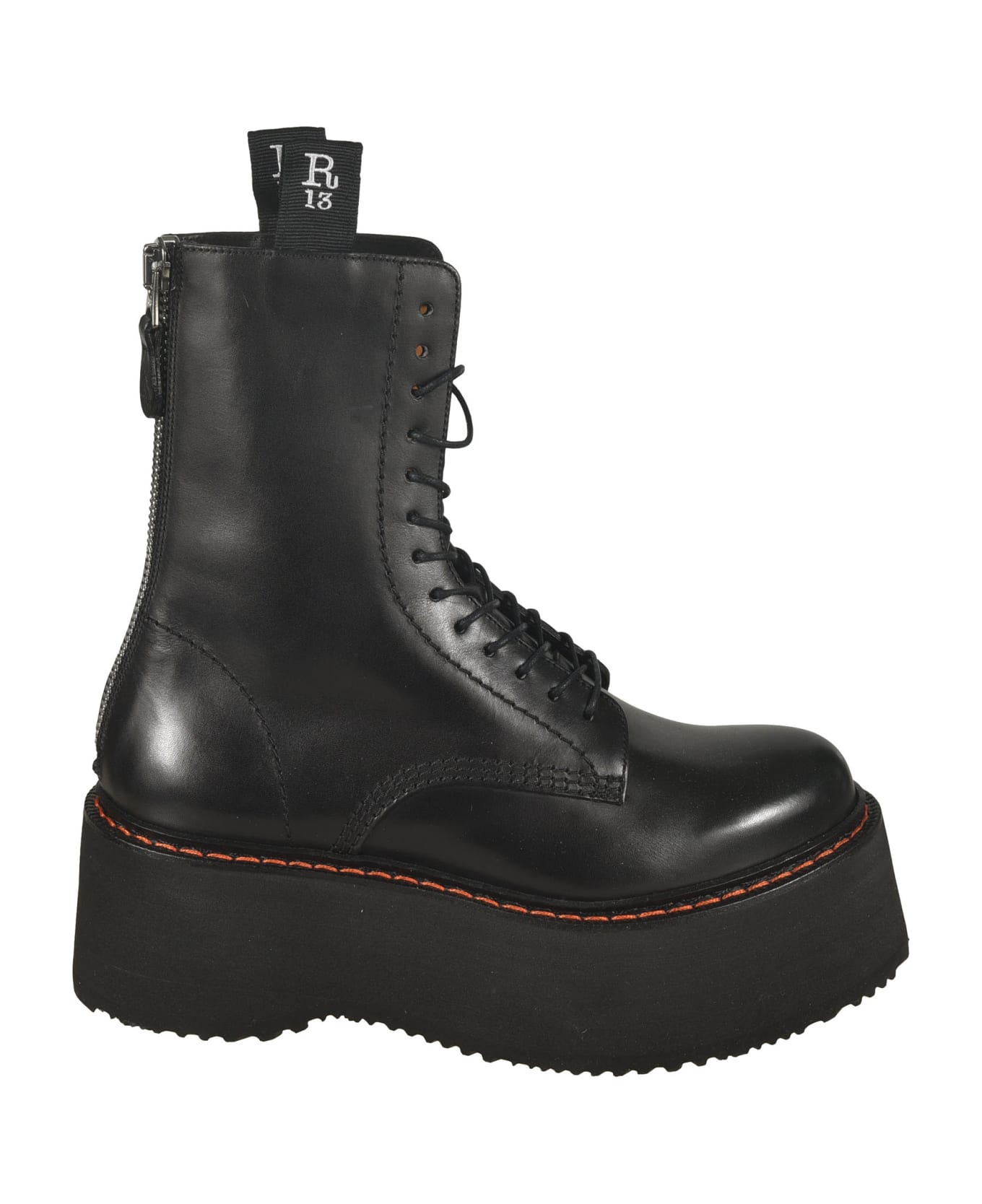 R13 X-stack Boots - Black ブーツ