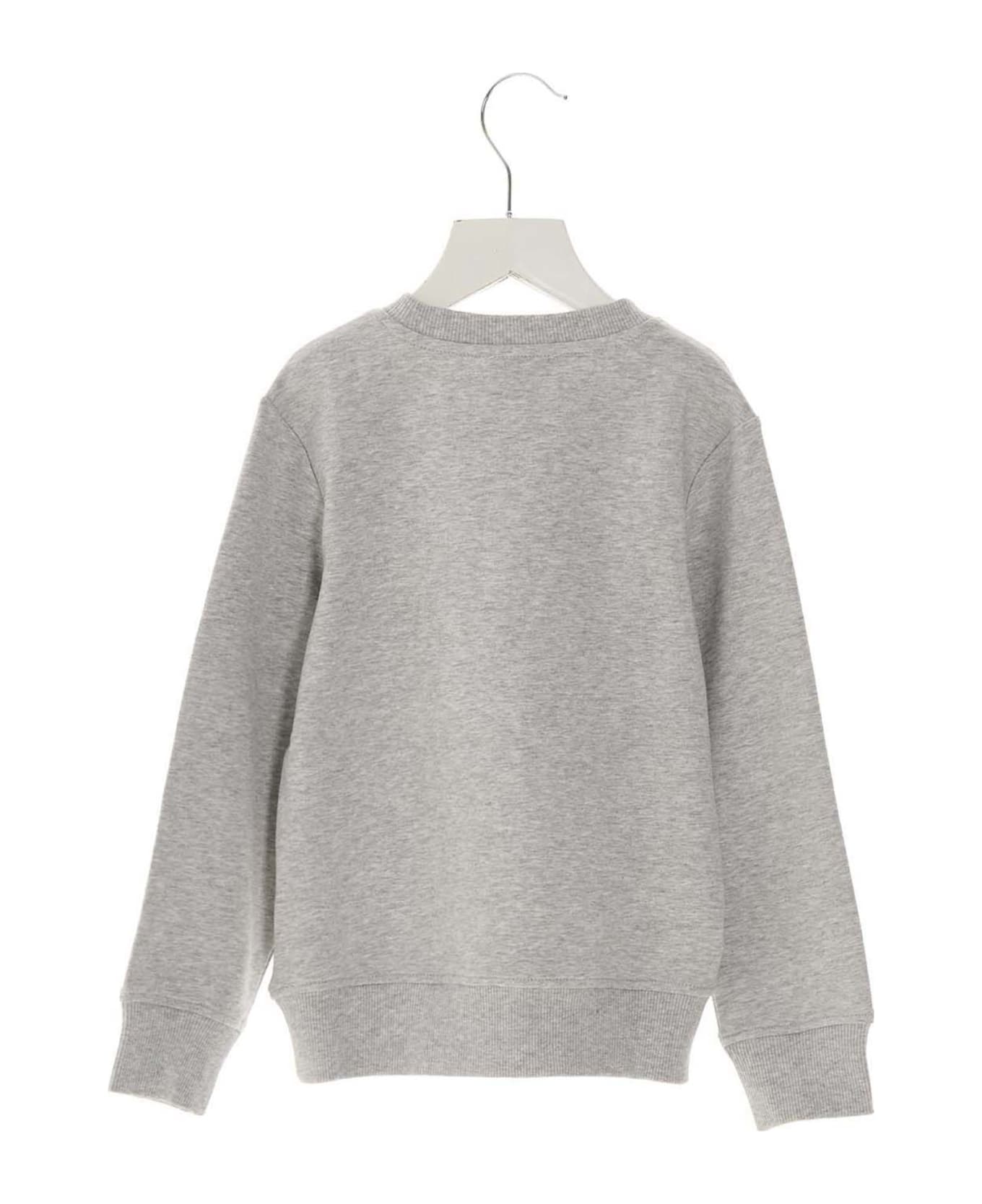 Moschino Logo Sweatshirt - Gray