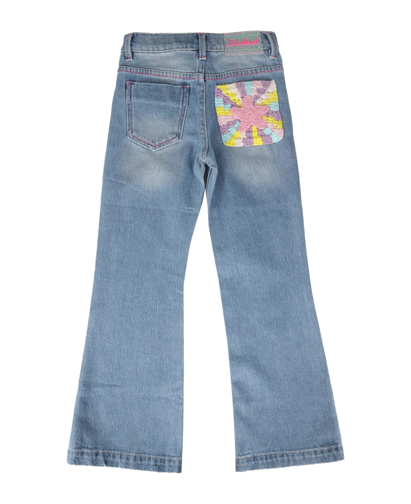 Billieblush Pantalone Jean - Man Modern Fit Resort Neck Short Sleeve Knitted Polo T-Shirt