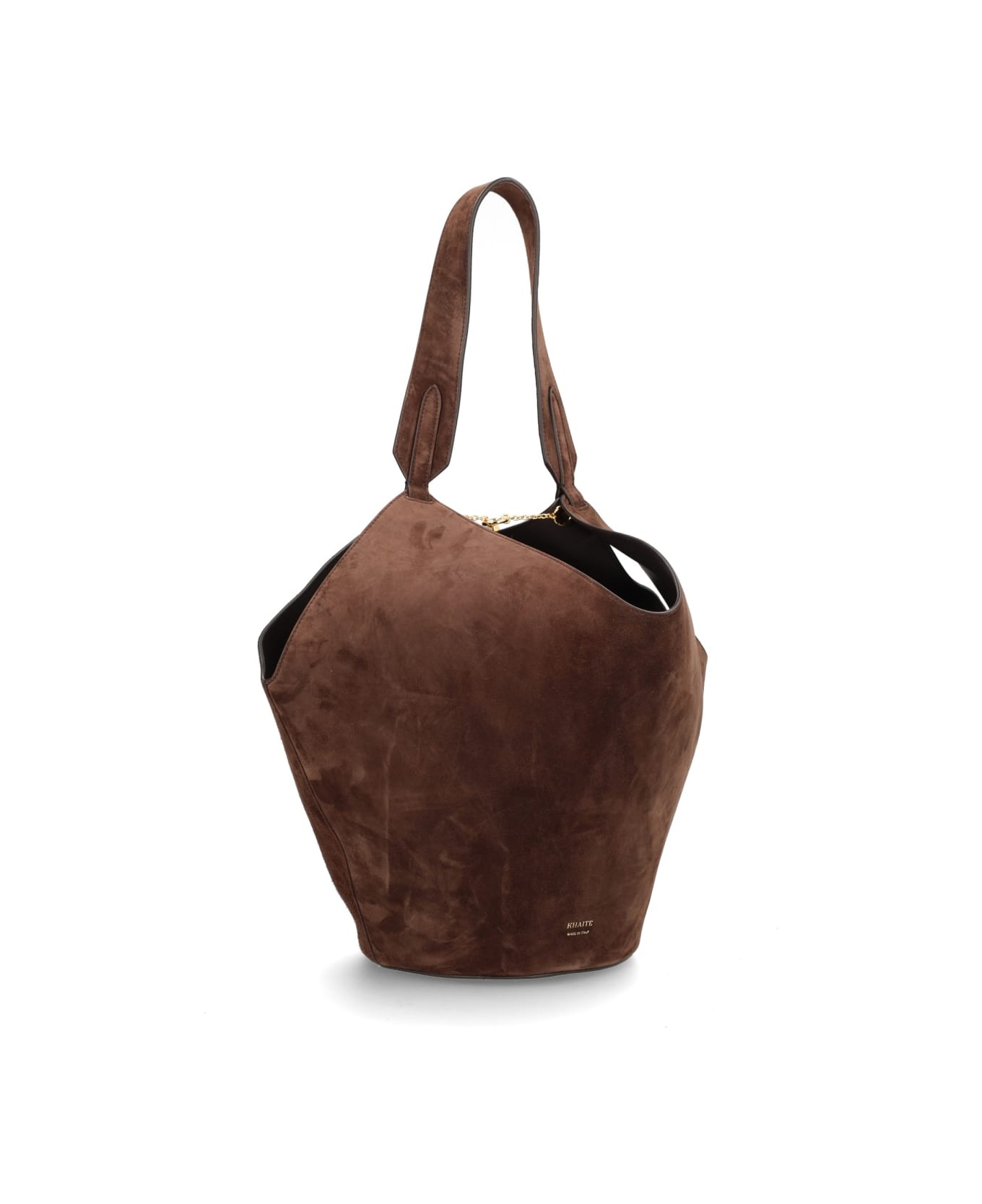 Khaite "lotus" Tote Bag - BROWN