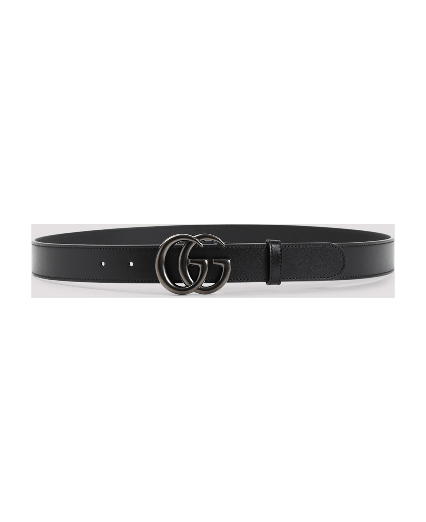 Gucci Logo Plaque Belt - Nero