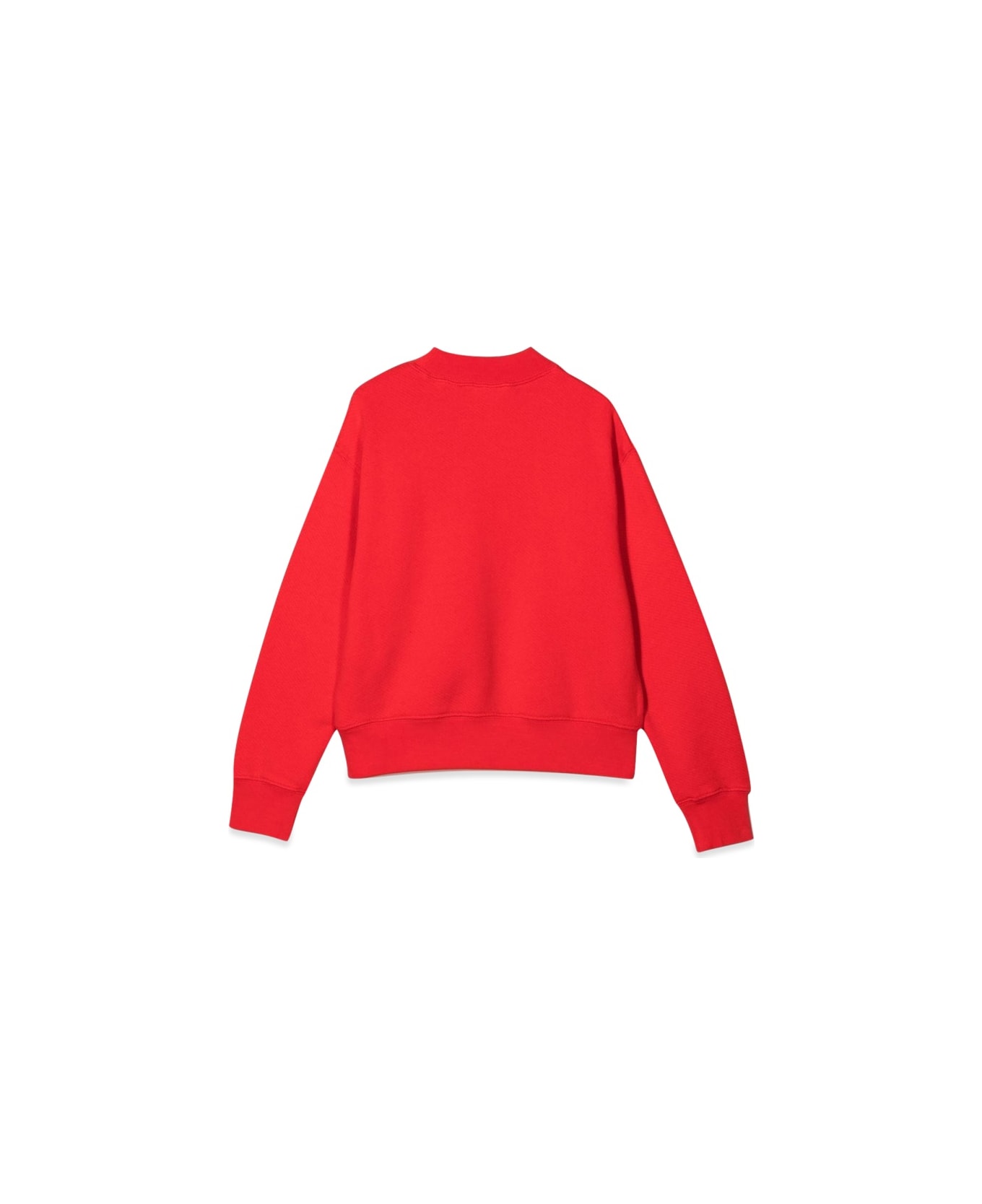 Palm Angels Crewneck Seasonal Logo - RED