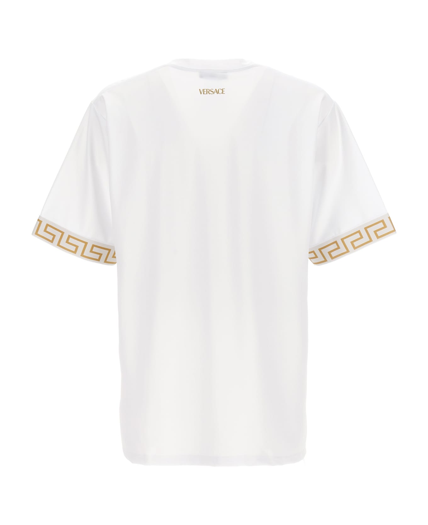 Versace Greca Border Gym T-shirt - White