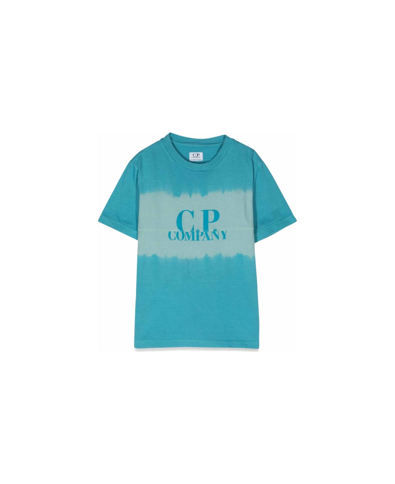 C.P. Company Tie Dye T-shirt - AZURE