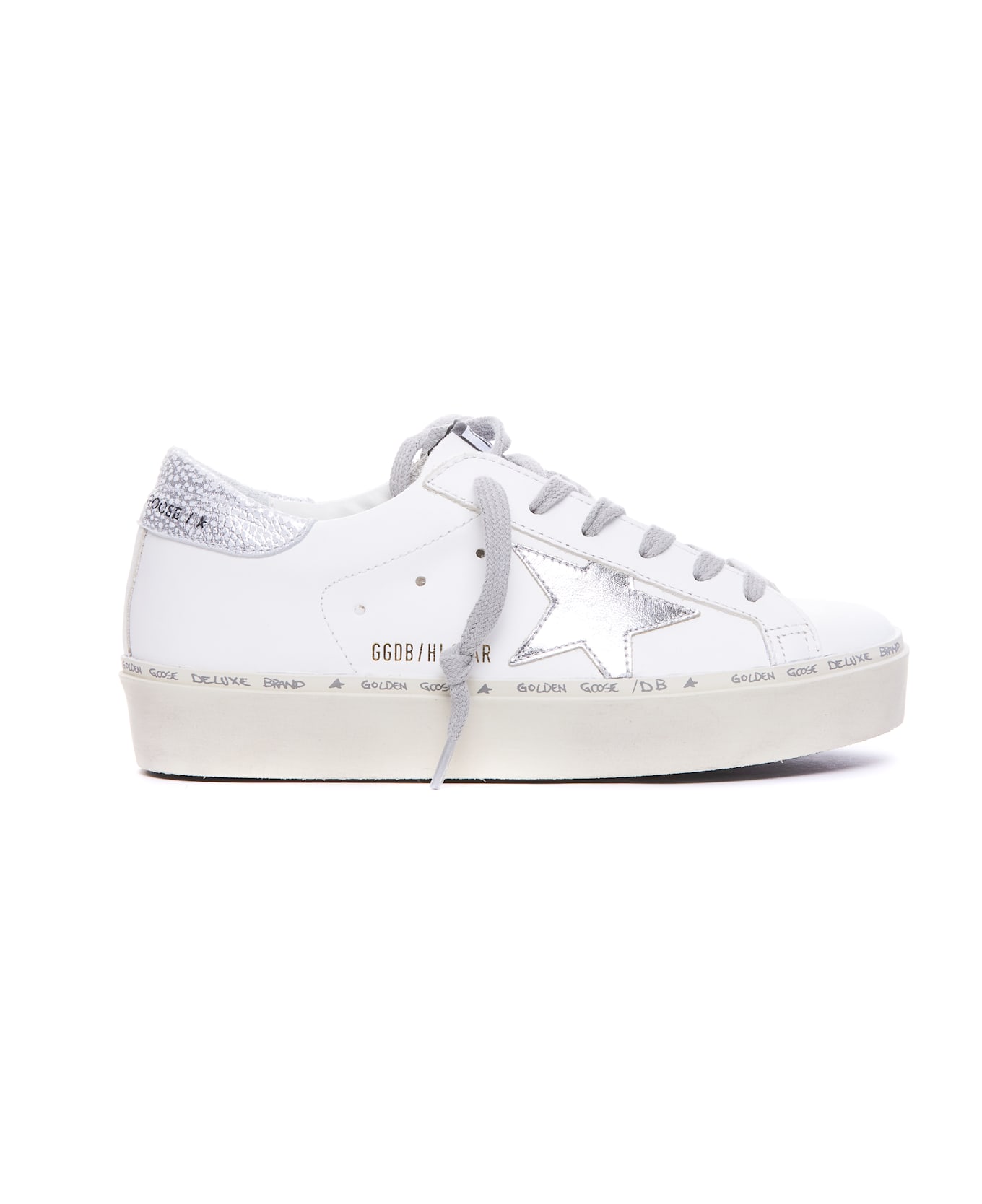 Golden Goose Hi Star Sneakers - White