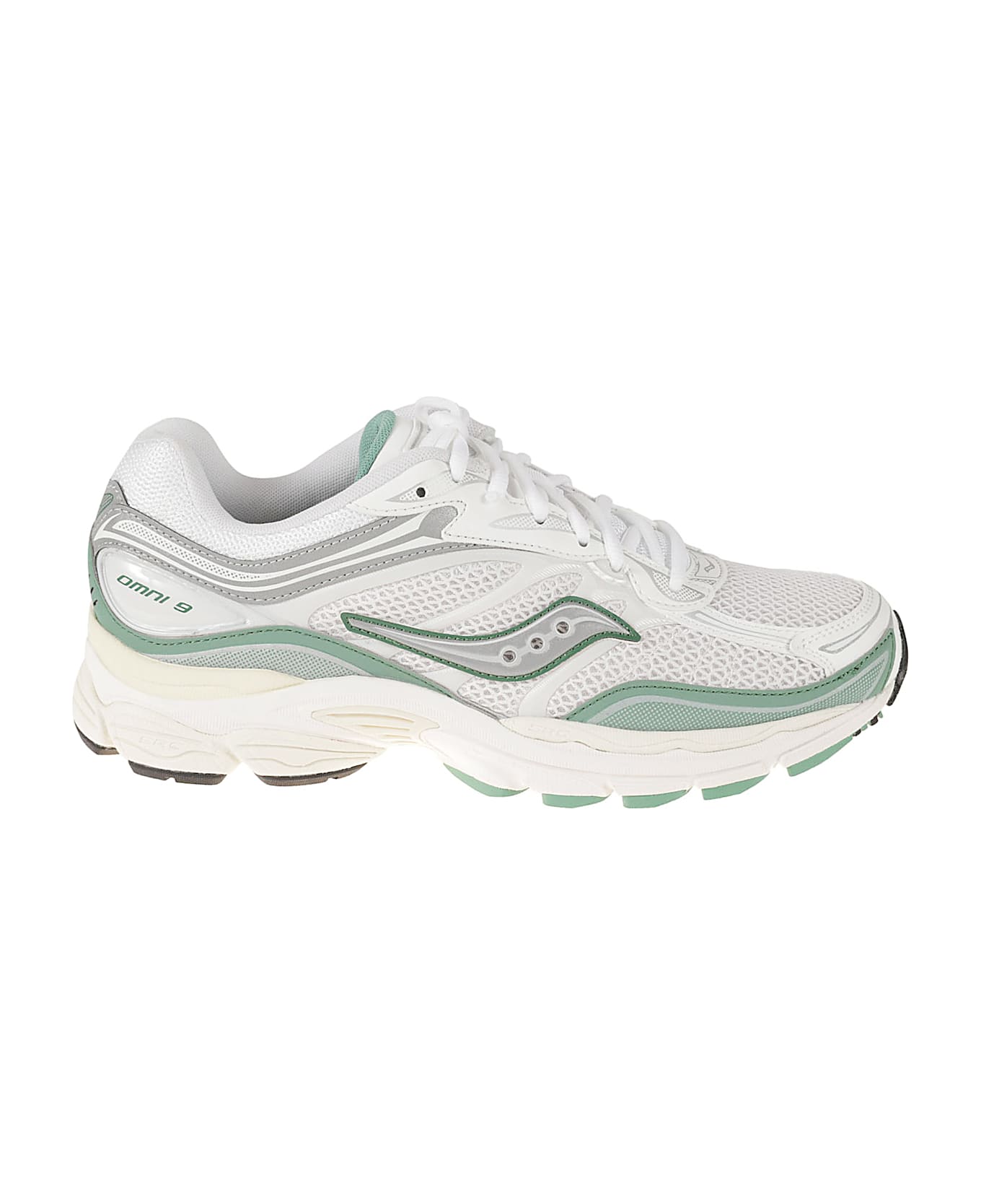 Saucony Progrid Sneakers - Ivory/Green