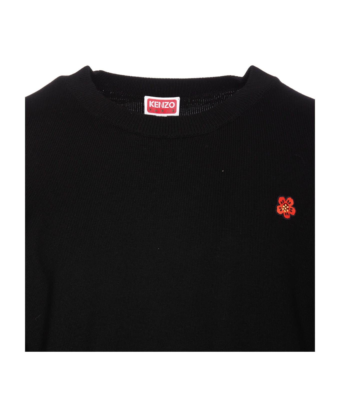 Kenzo Boker Flower Sweater - Black フリース