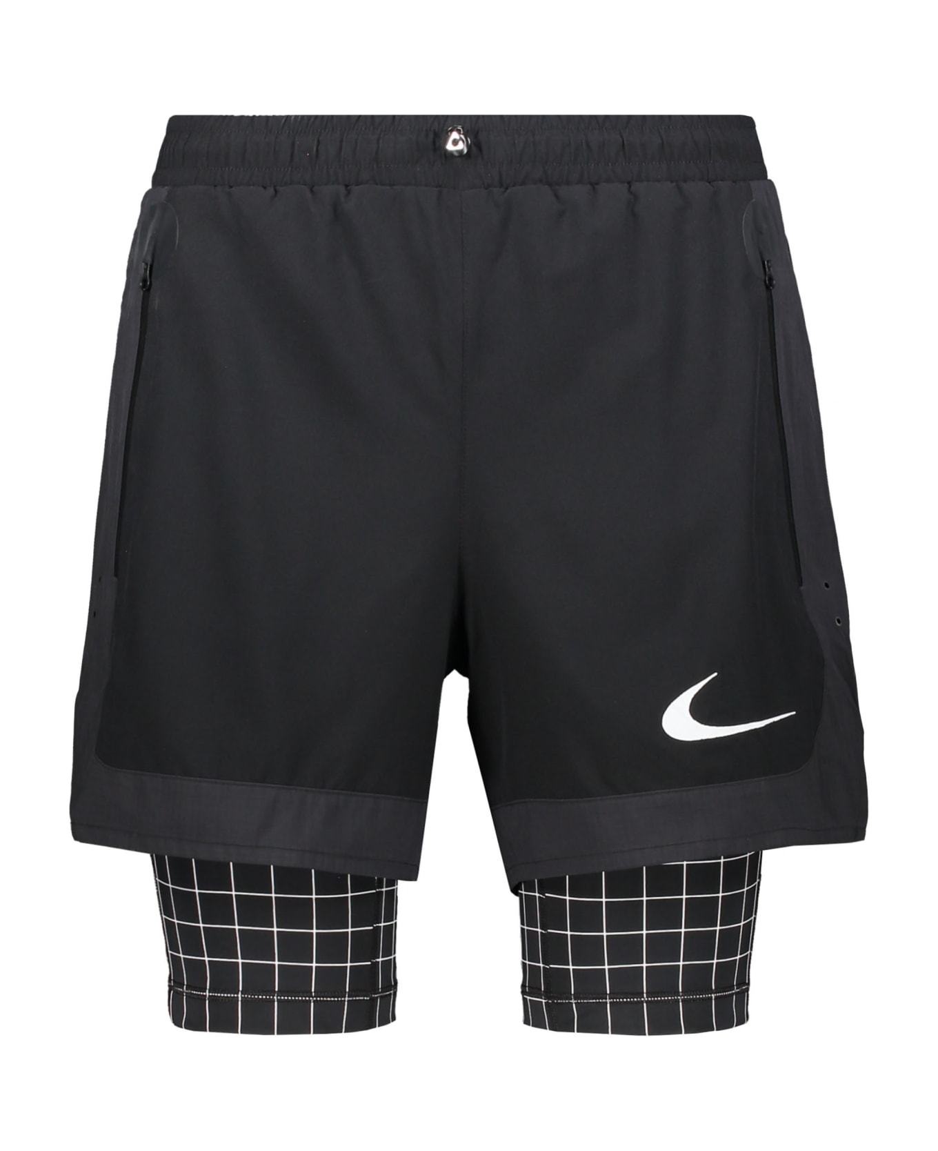 Off-White Nike X Off White Nylon Bermuda Shorts - black