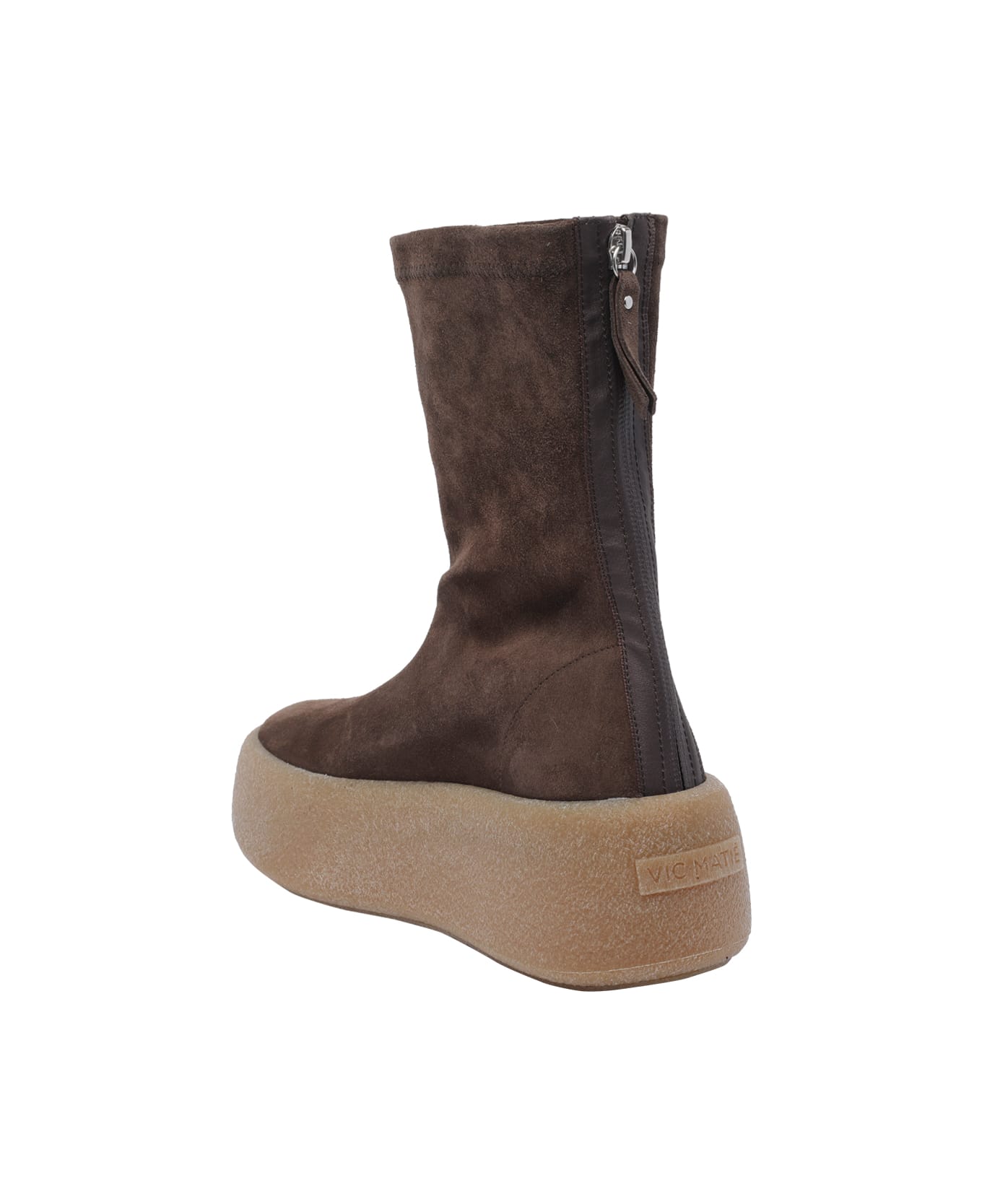 Vic Matié Magnifico Booties - Brown