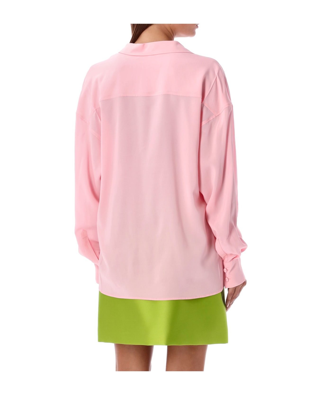 Philosophy di Lorenzo Serafini Oversized Blouse - ROSA