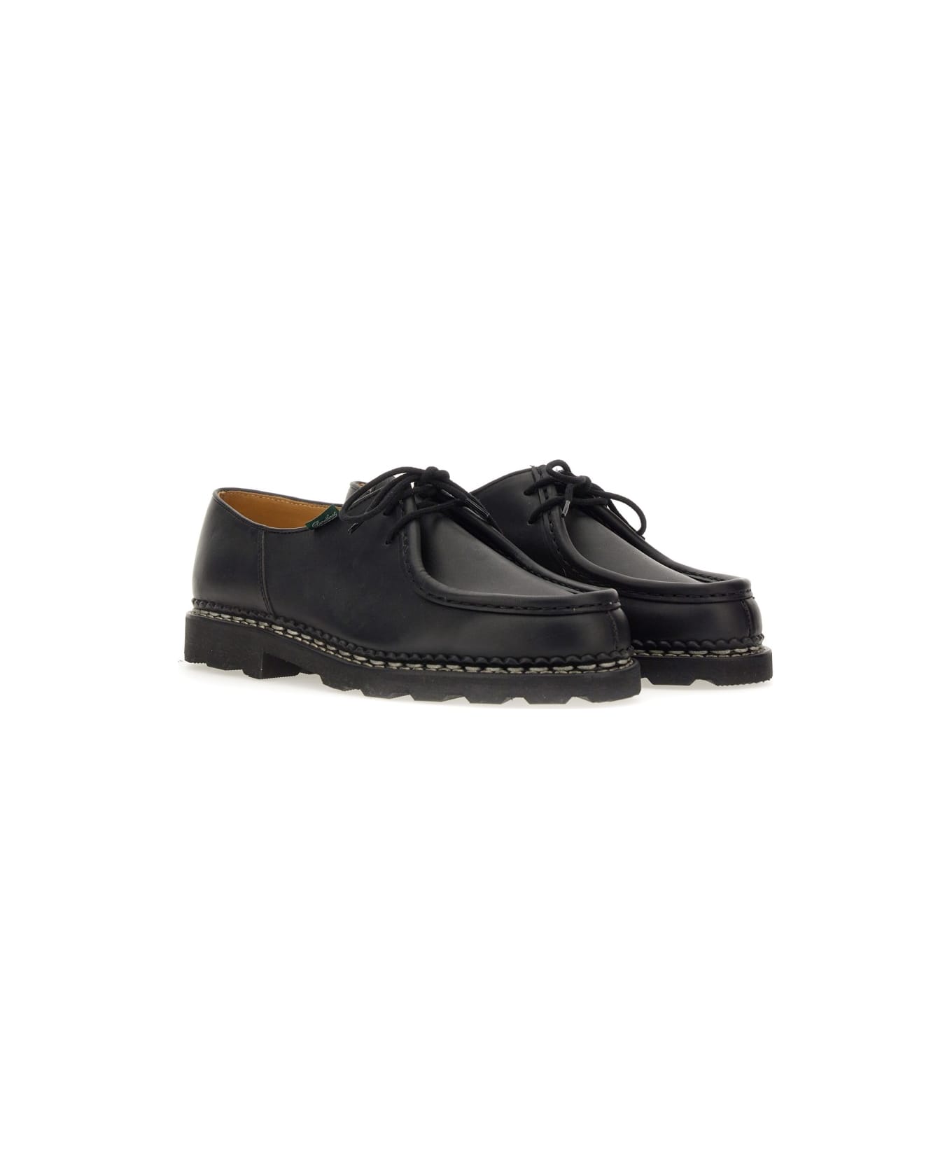 Paraboot Lace-up Two Holes Michael - BLACK