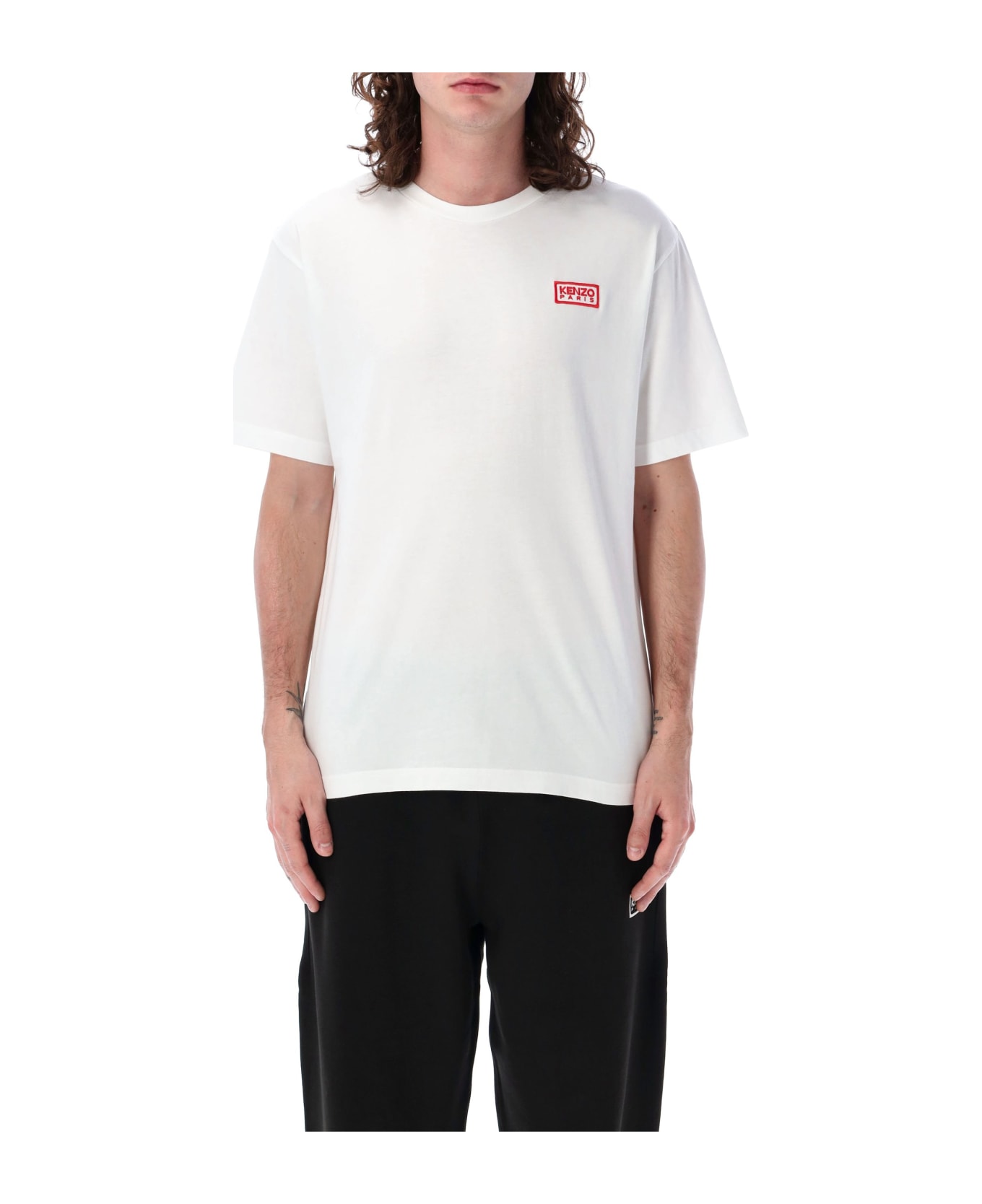 Kenzo Bicolor Kp Classic T-shirt - OFF WHITE