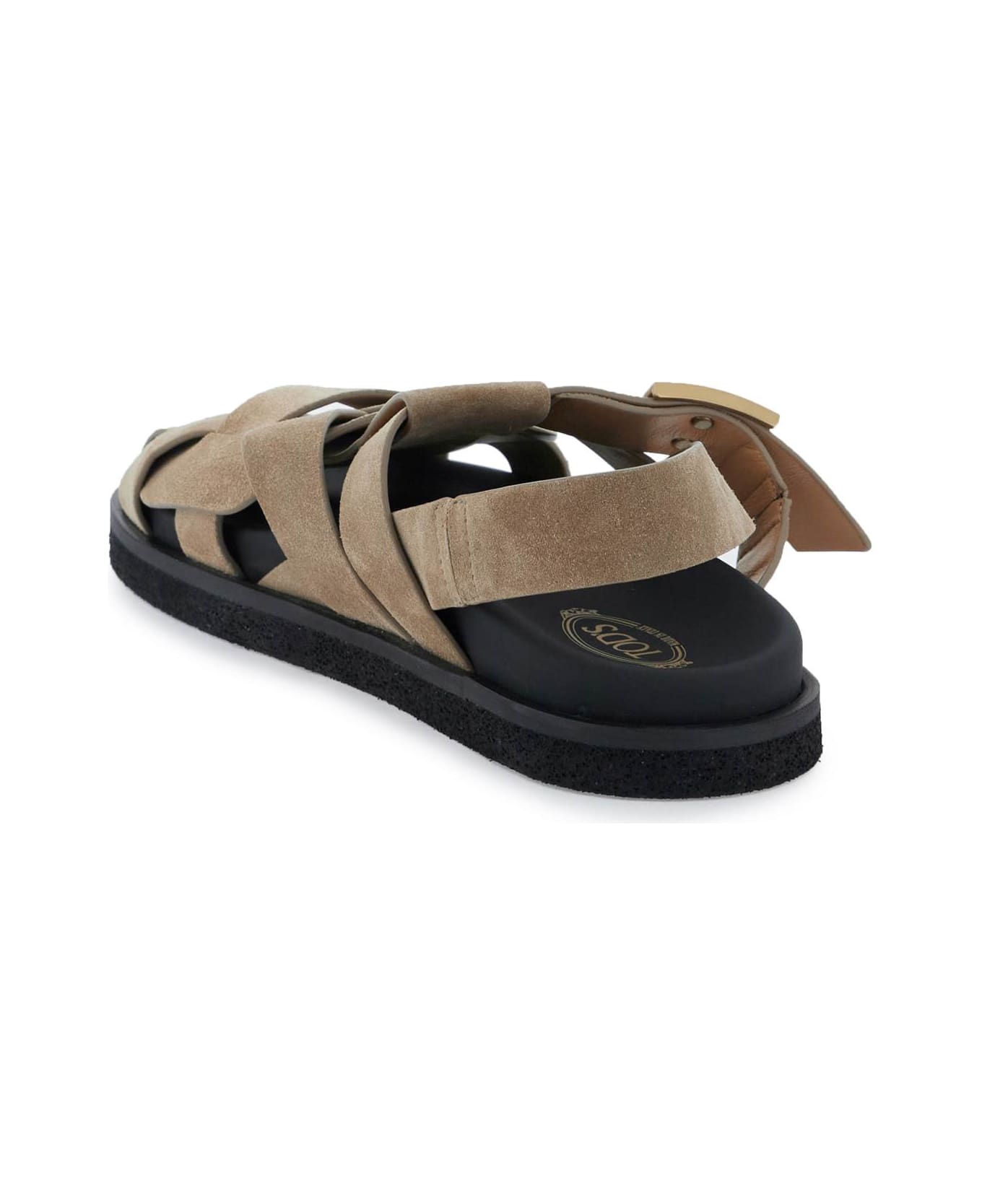 Tod's T Timeless Sandals - TABACCO CHIARO (Beige)