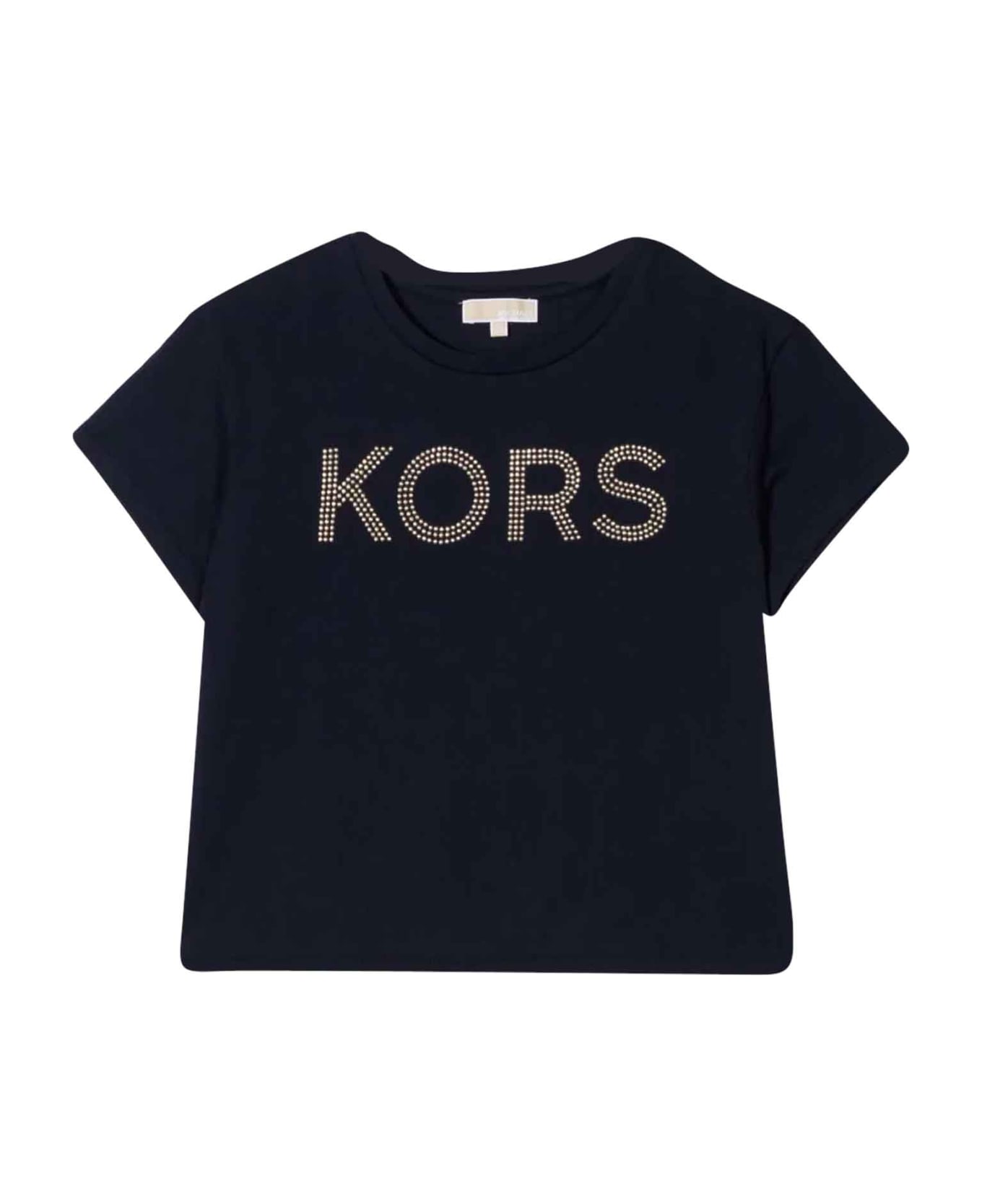 Michael Kors Blue T-shirt Girl - NAVY Tシャツ＆ポロシャツ