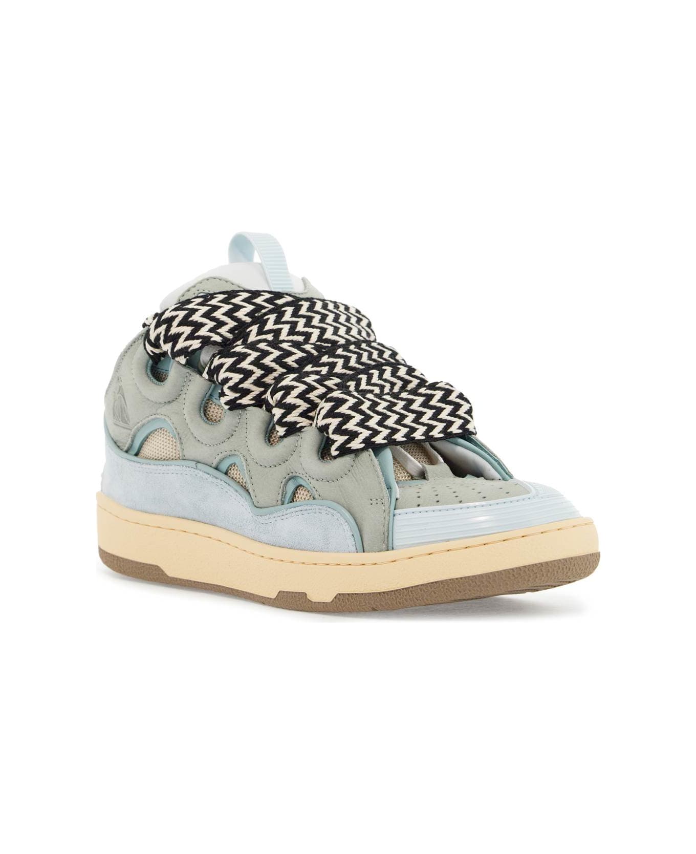 Lanvin Curb Sneakers - PALE BLUE (Light blue)