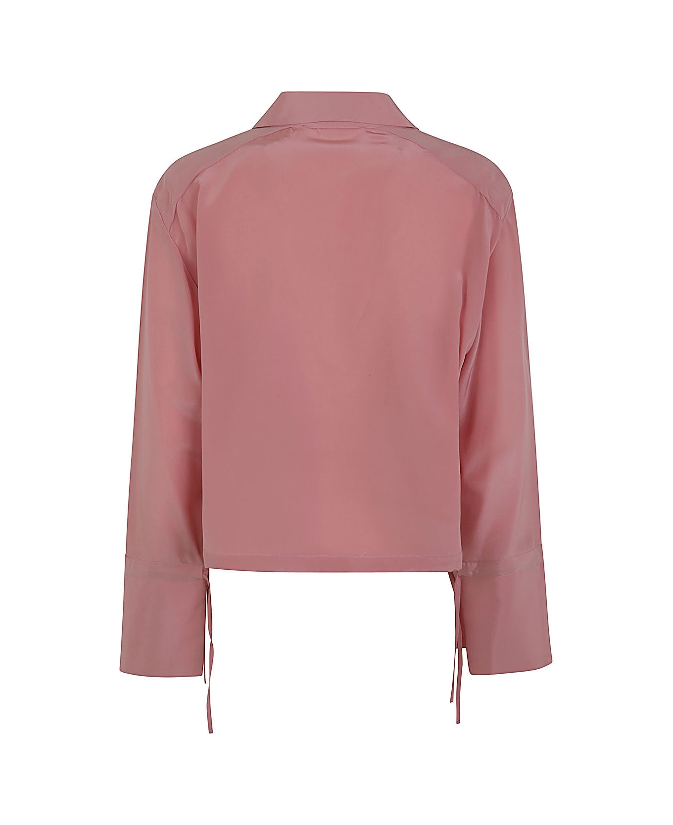 Liviana Conti Elastic Bottom Shirt - Ruby Pink