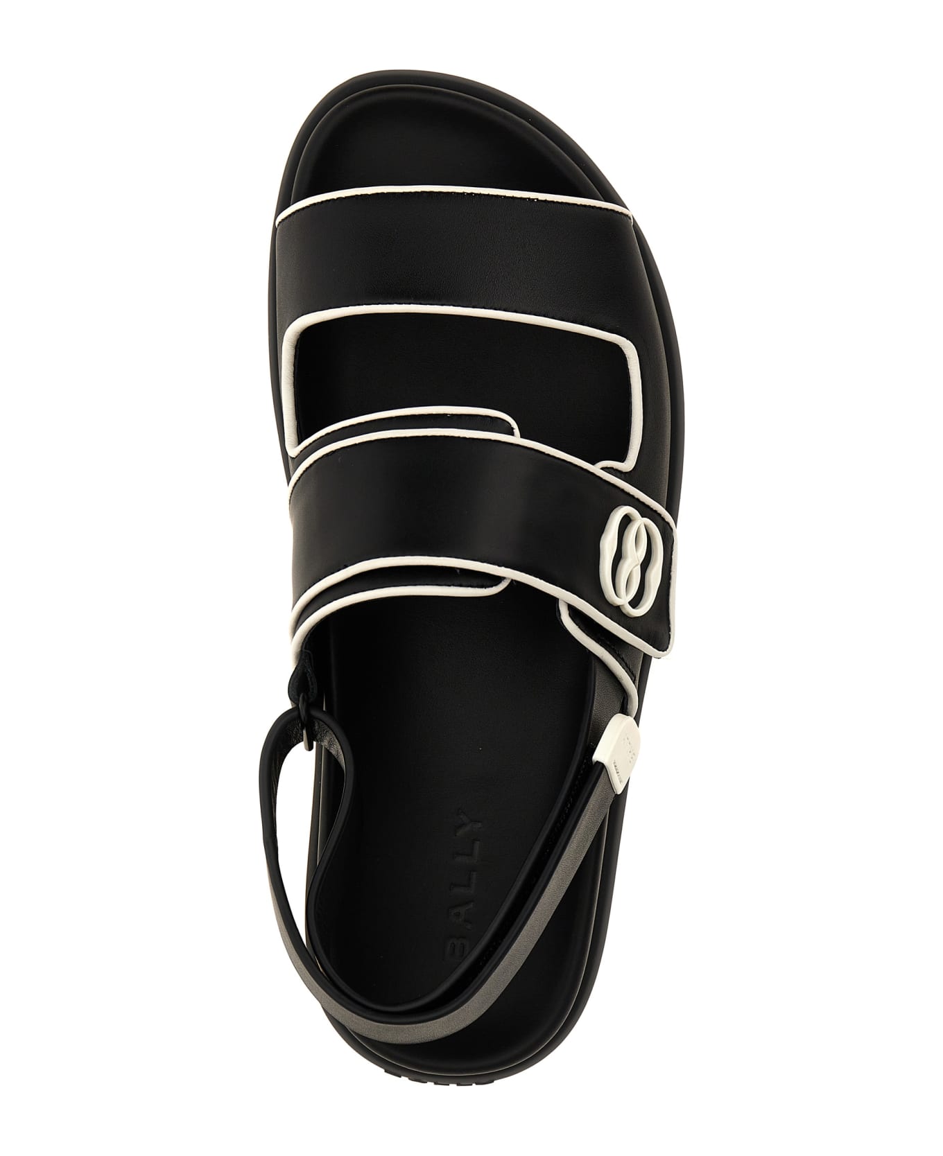 Bally 'nyla' Sandals - White/Black